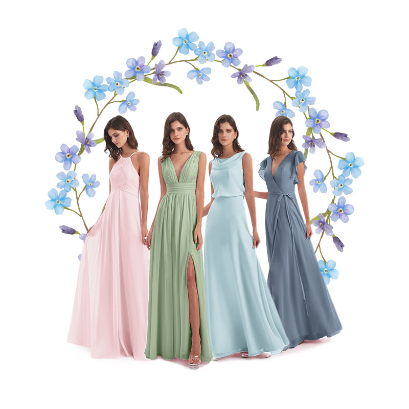 Spring Wedding Tips - The Perfect Colour For Bridesmaid Dresses Spring Wedding Tips - The Perfect Colour For Bridesmaid Dresses