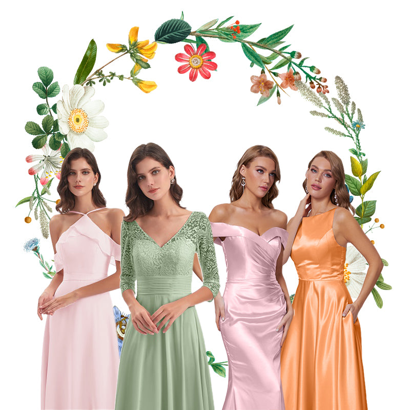 Spring Wedding Tips - The Perfect Fabric For Bridesmaid Dresses Spring Wedding Tips - The Perfect Fabric For Bridesmaid Dresses