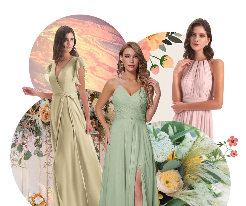 Fashionably Unorthodox? Check Out These 7 Aquarius-Themed Bridesmaid Dresses