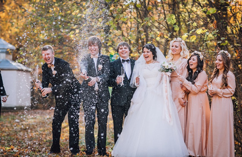 7 Bridesmaids Coverups for Cold Weather Weddings