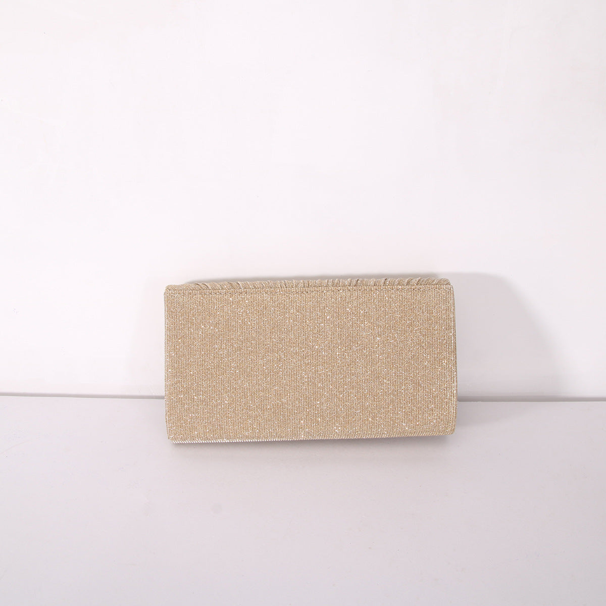 Stripes and Sequins Clutch Bag