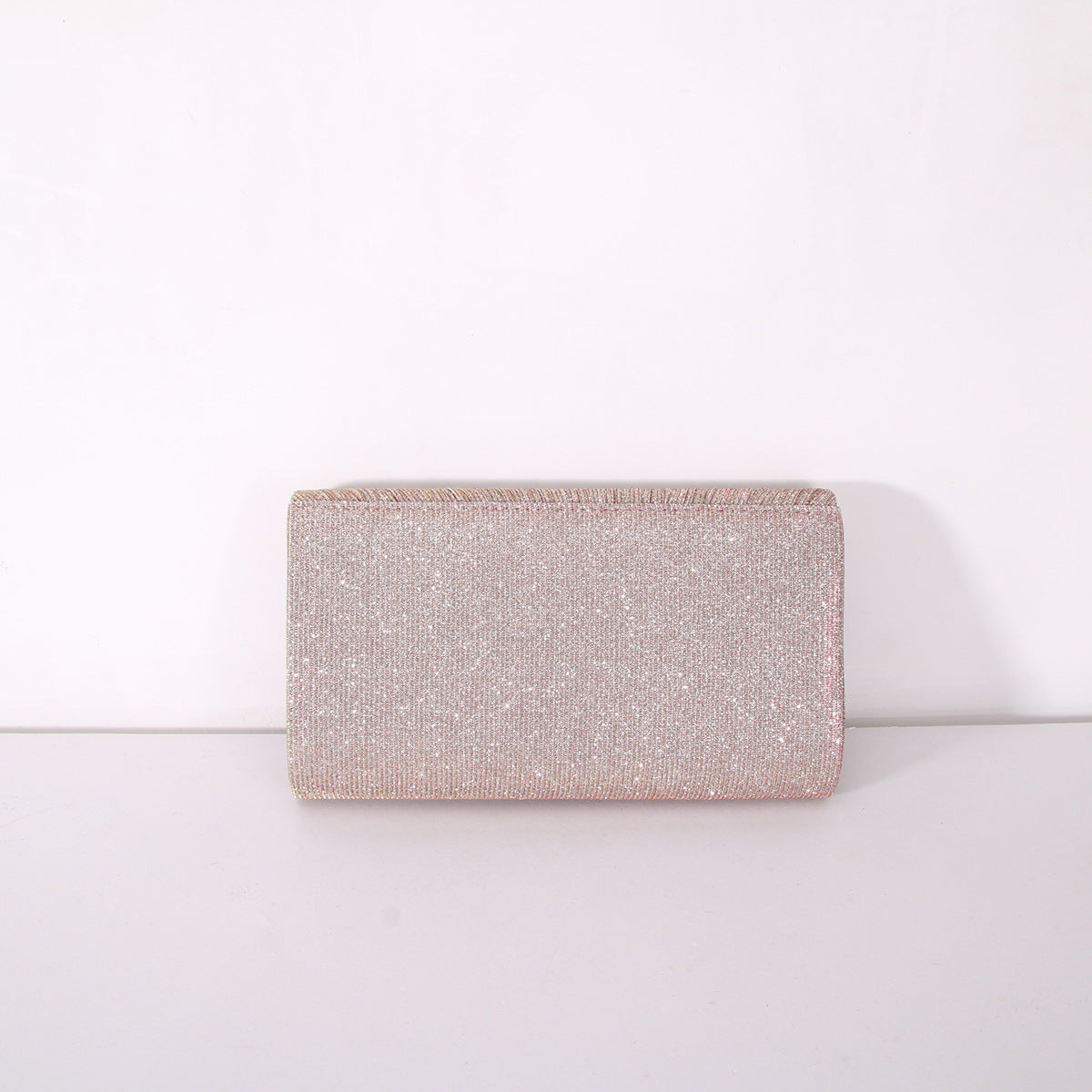 Stripes and Sequins Clutch Bag