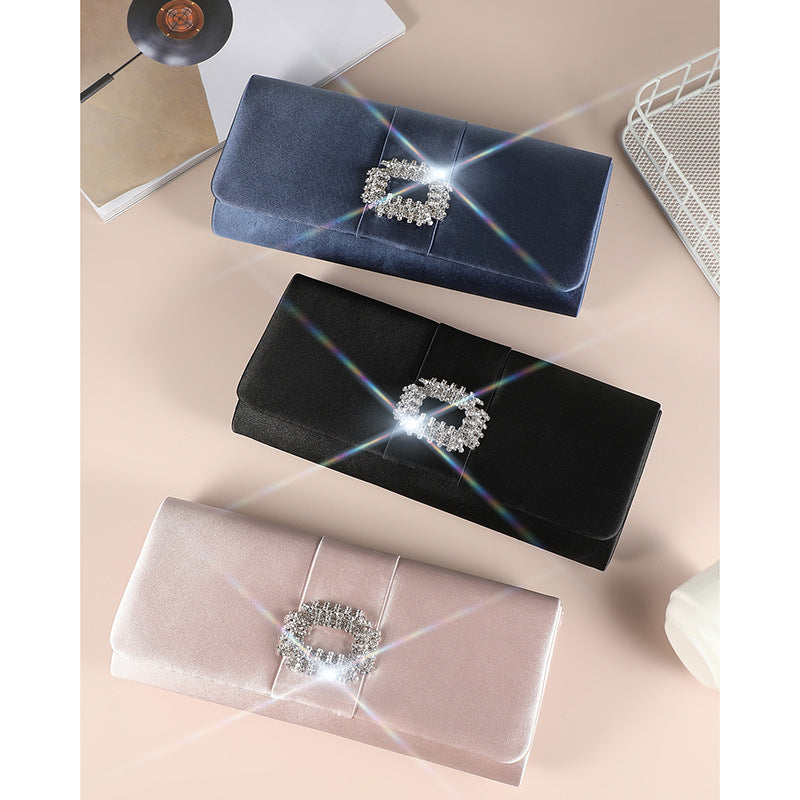 Diamond Chain Clutch Bag