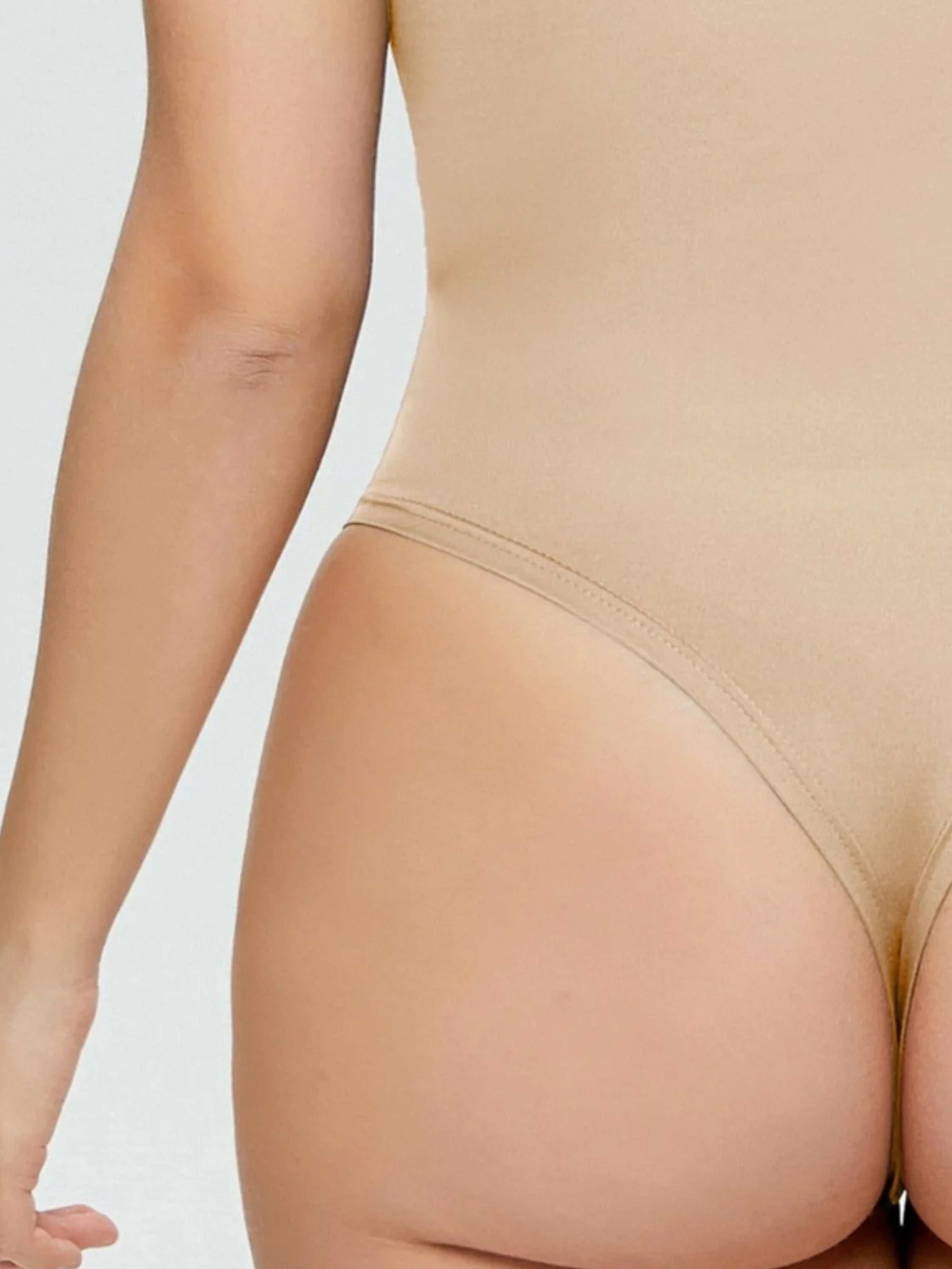 Women's One Piece Short Sleeve Tops Shapewear Bodysuits SY37314