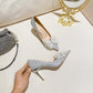 Stunning Bow High Heels Bridesmaid Shoes