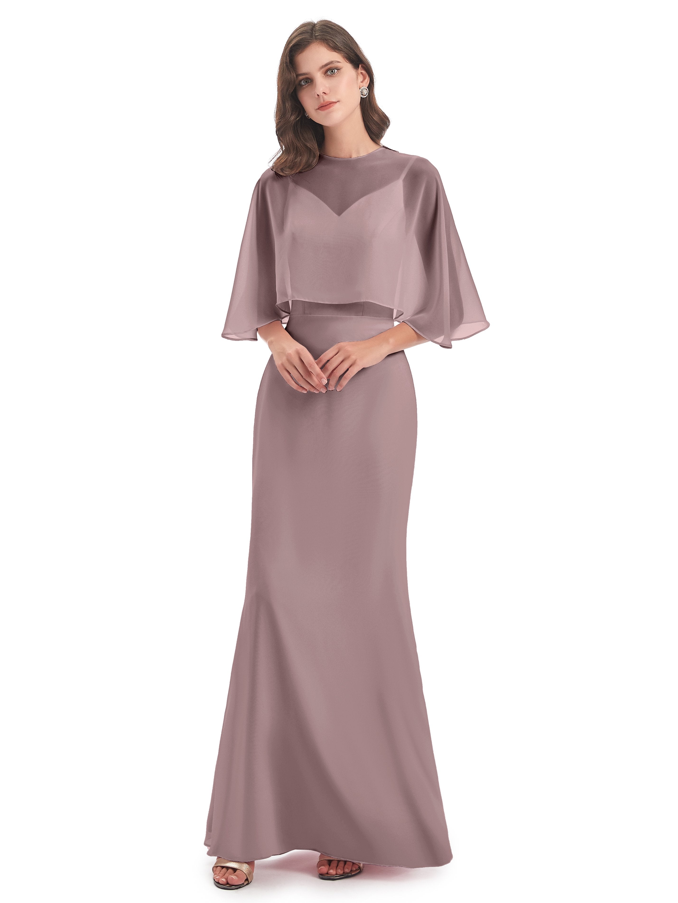retro bridesmaid dresses uk Vintage Dress Tara Vintage Trumpet-Hourglass Long Chiffon B Color:Ivory+Lining within 15 days colour: blood-orange-short-sleeve-structured-tulip-mini-dress ILLI London. Sweetheart neck