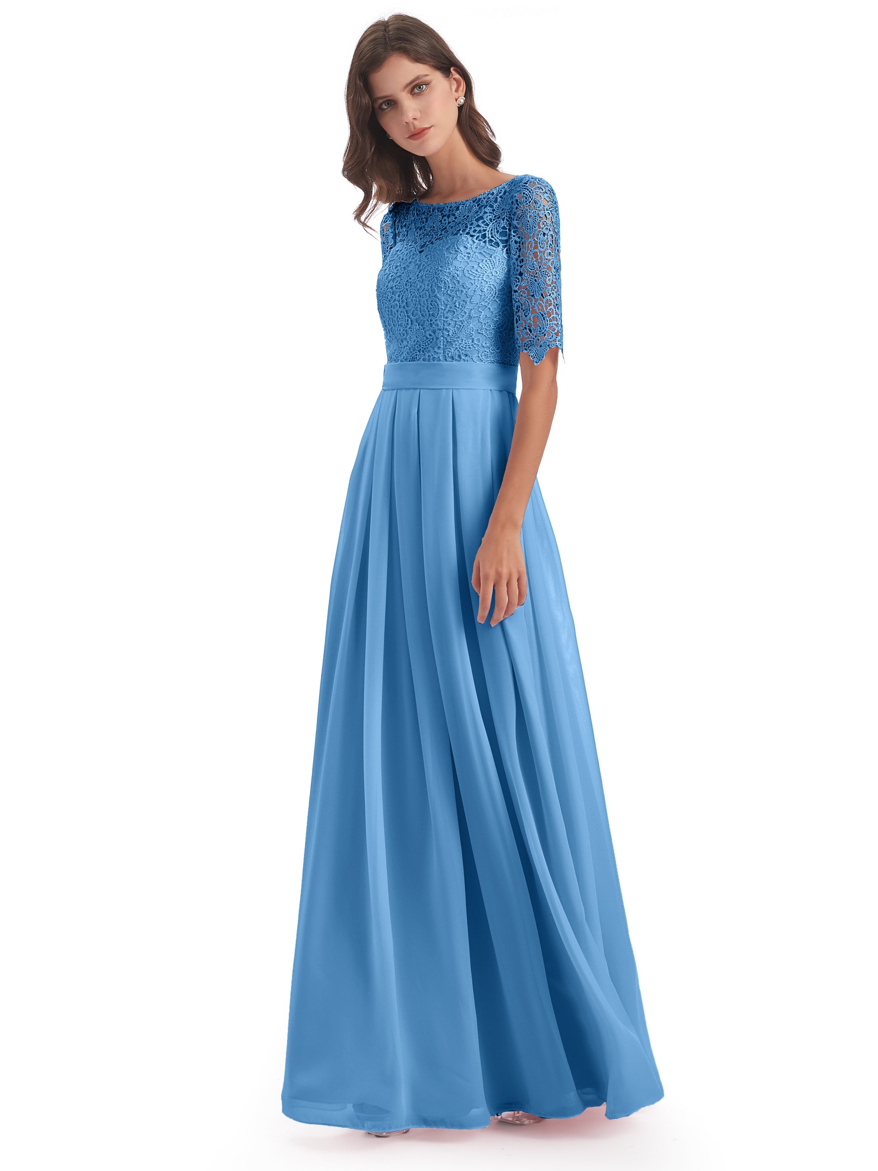 sachin and babi light blue dress Chocolate Brown Suede House of CB Midi Dress main image 1