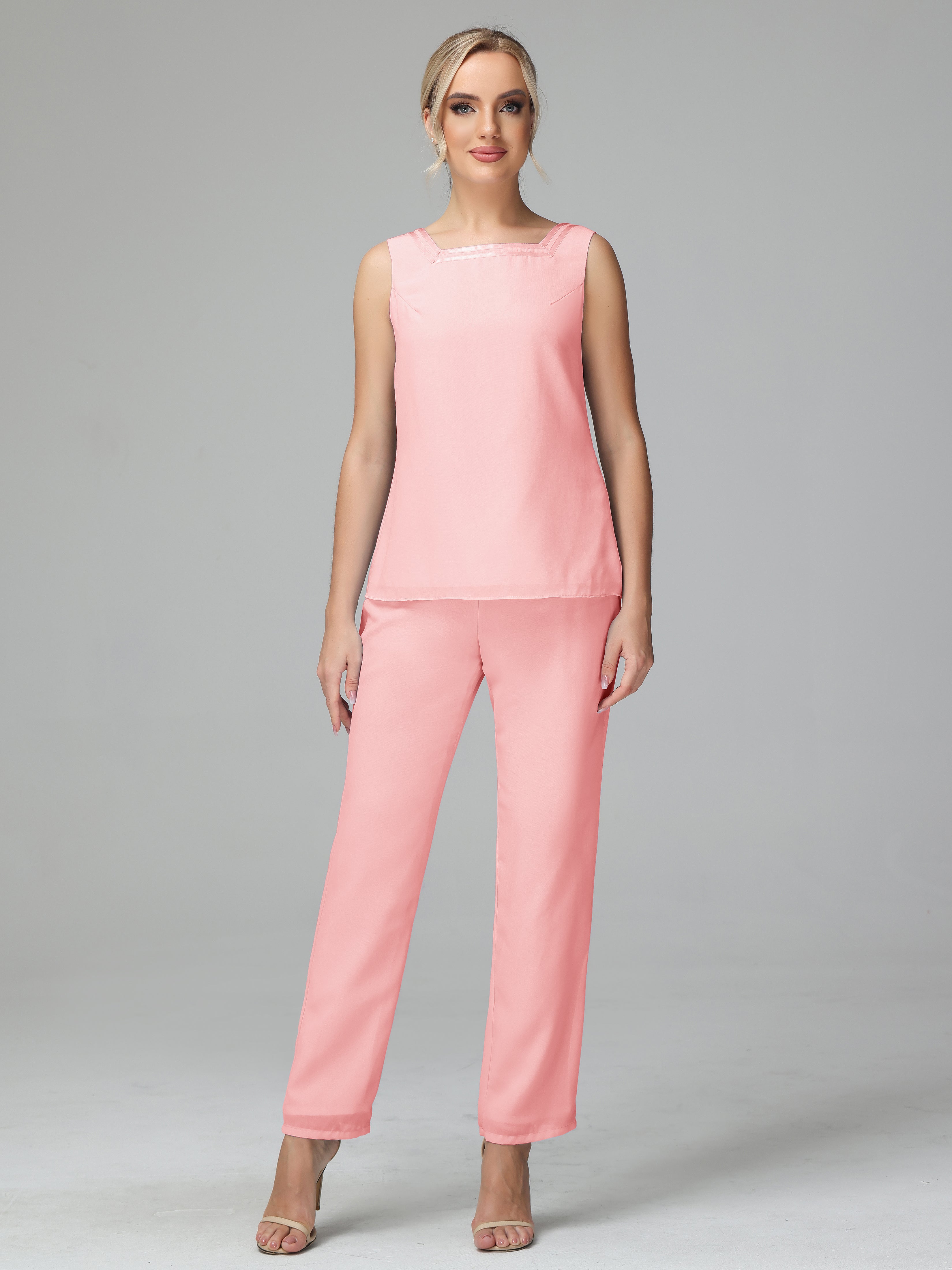 Special Long Sleeves Chiffon Mother Of The Bride Dress Pants Suits