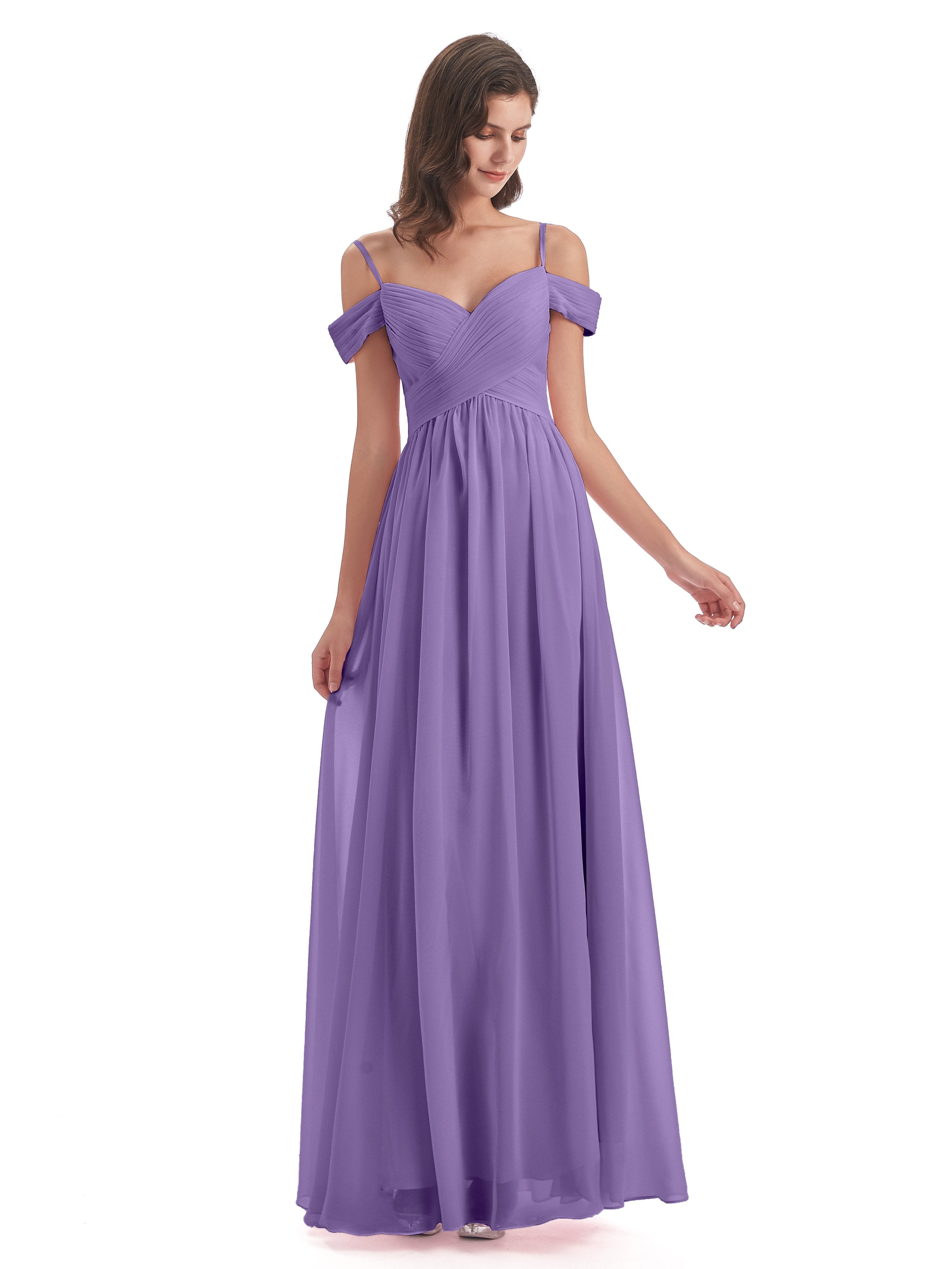 Tahiti Purple Bridesmaid Dresses Gorgeous Chiffon Off The Shoulder Long Bridesmaid Dresses Tahiti Purple Bridesmaid Dresses Gorgeous Chiffon Off The Shoulder Long Bridesmaid Dresses