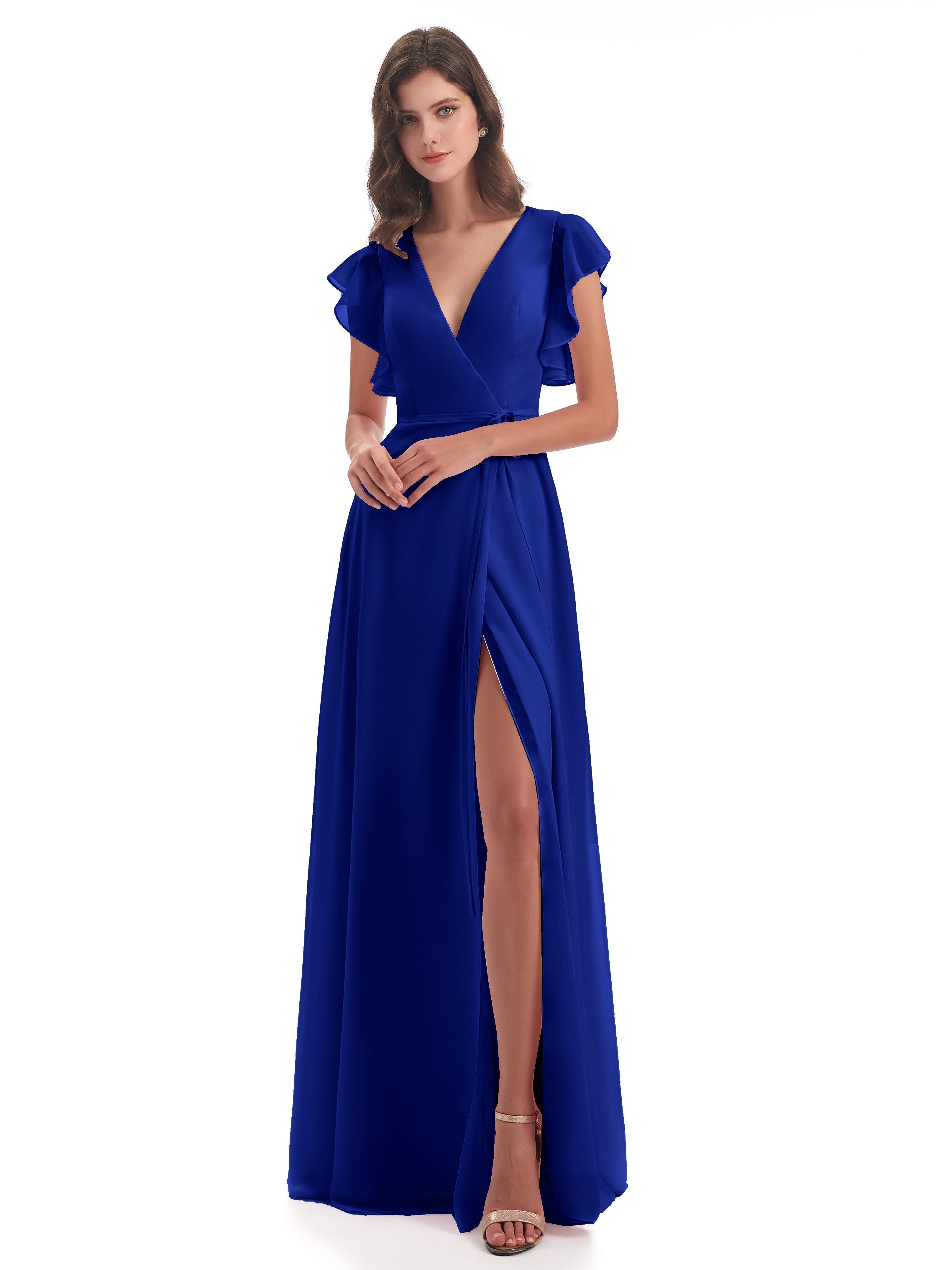 Royal Blue Bridesmaid Dresses Asos Hope Charming V Neck Long Chiffon B Royal Blue Bridesmaid Dresses Asos Hope Charming V Neck Long Chiffon B
