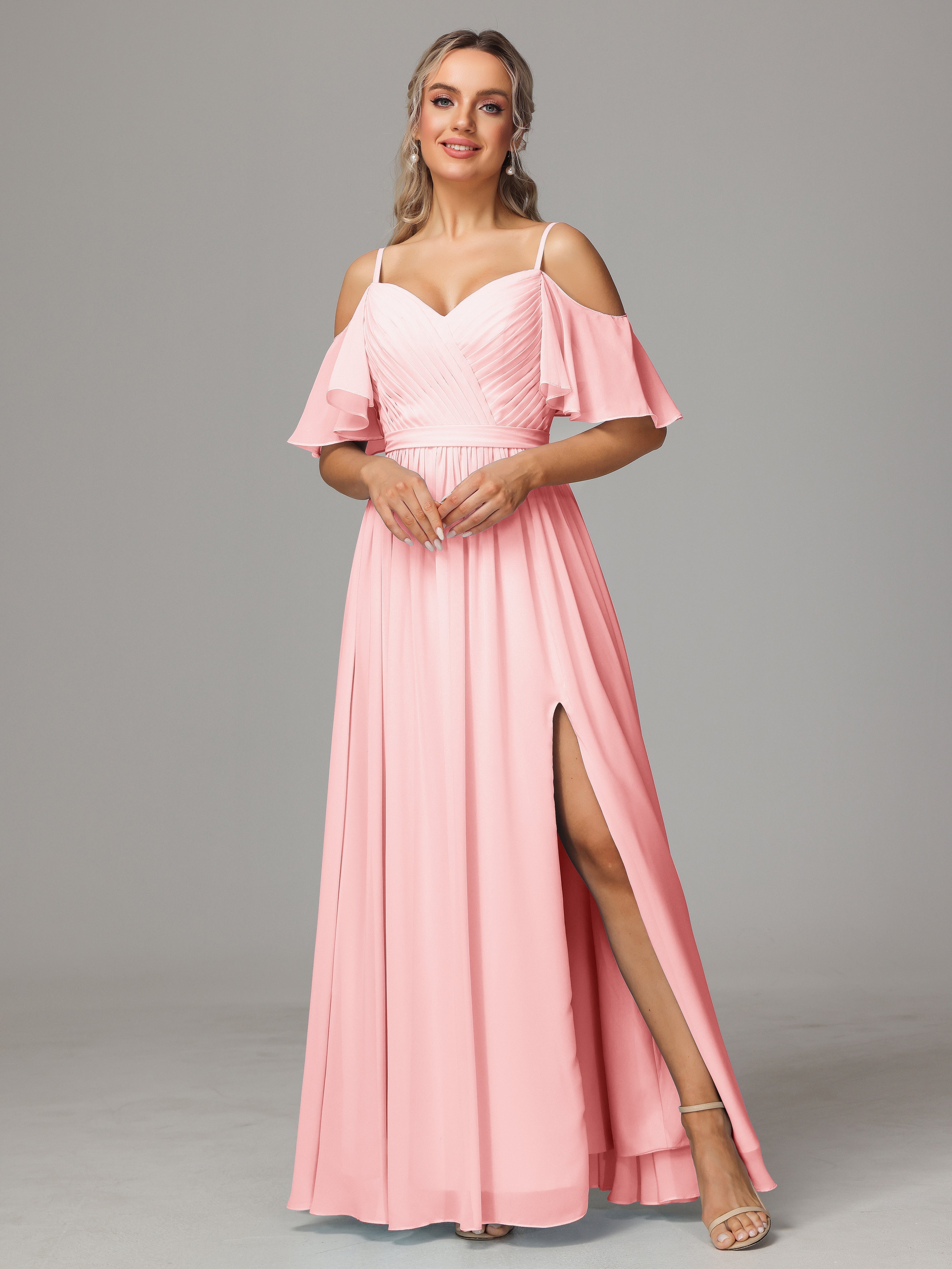pink blush bridesmaid dresses uk Blush Pink Bridesmaid Dresses  Wedtrend UK