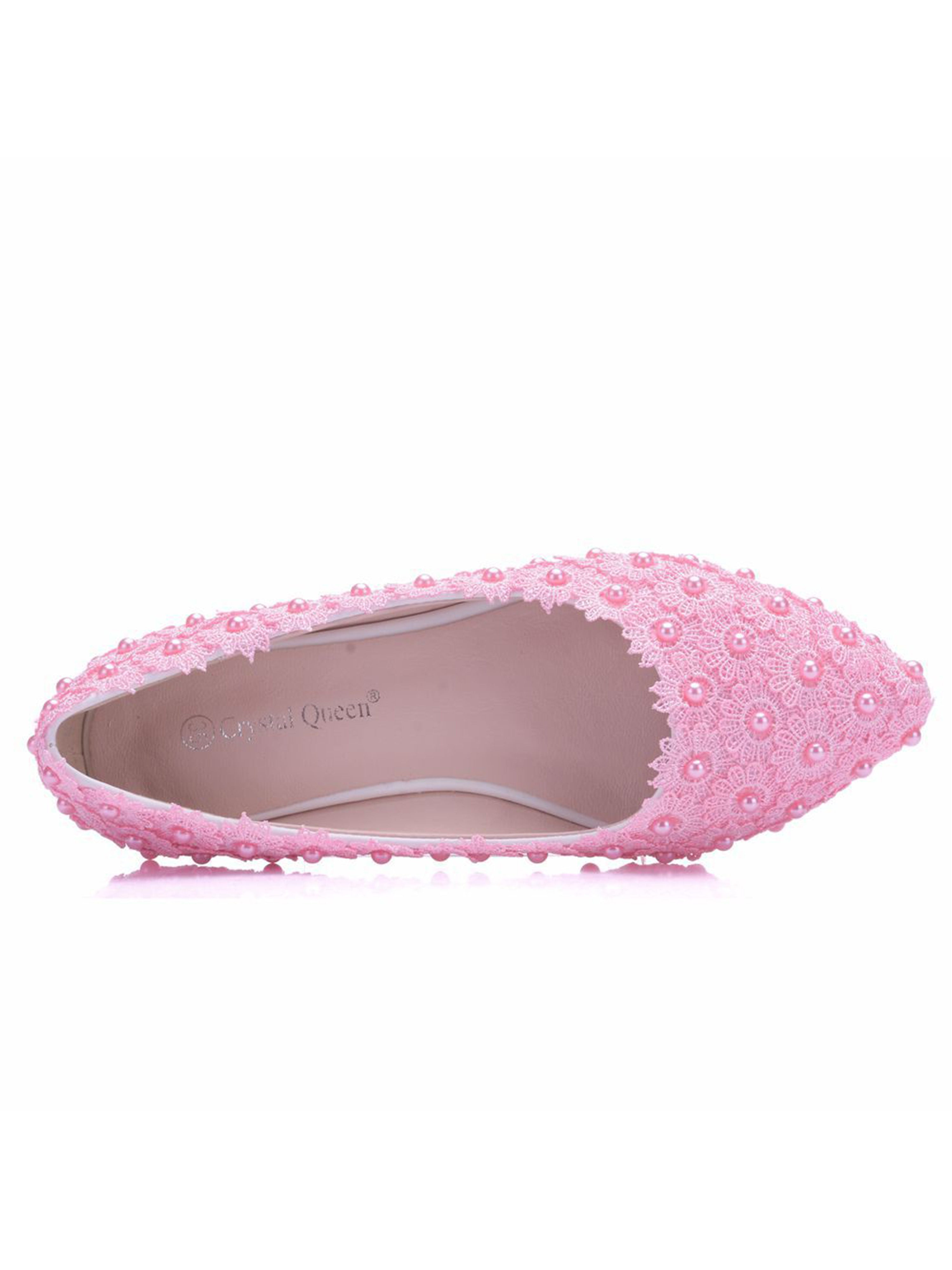 Women Lace Flat Shoes Shallow Mouth Shoes