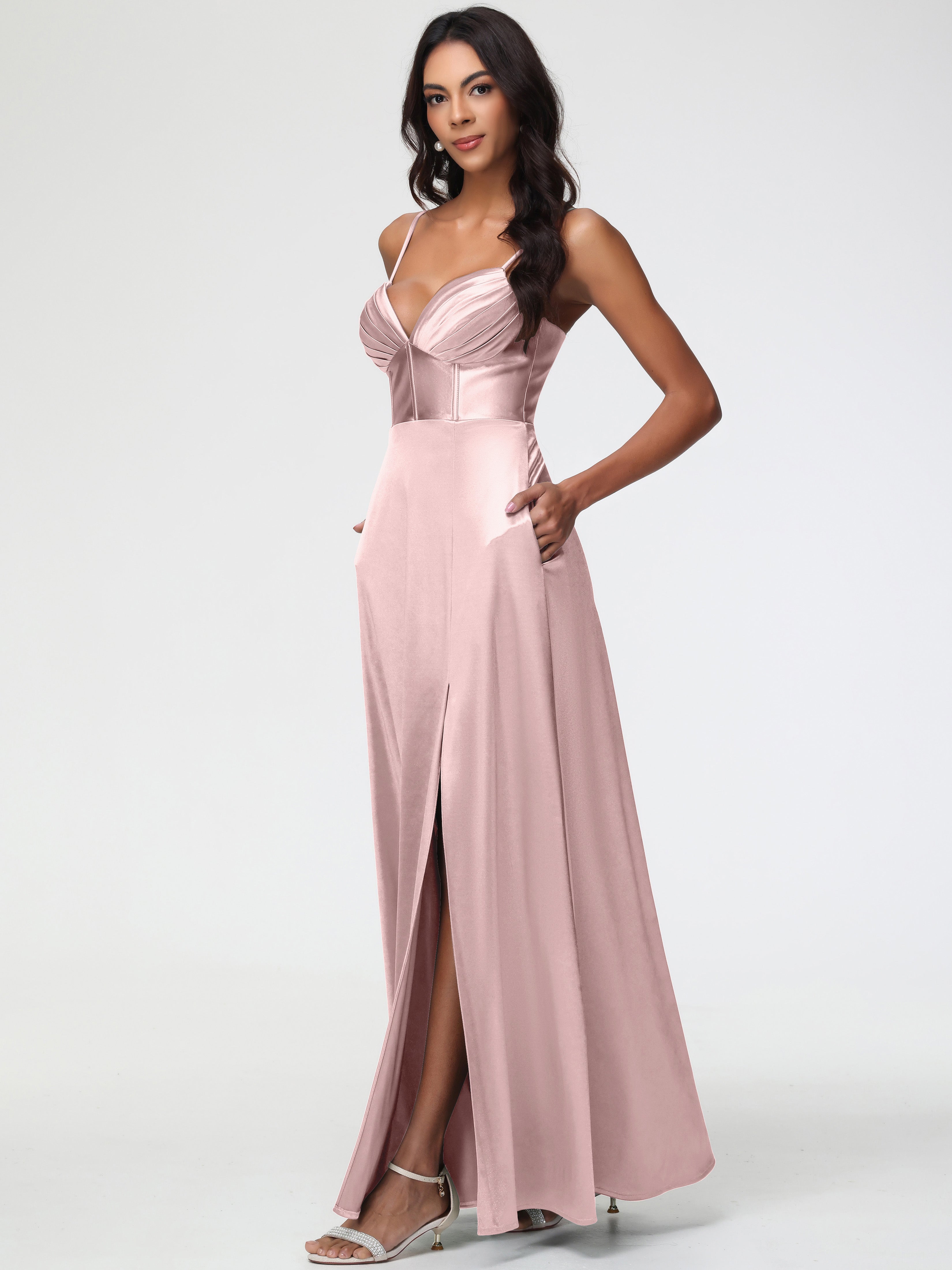 Satin Dusty Rose Prom Dresses Simple Spaghetti Straps Elegant V Neck F satin-dusty-rose-prom-dresses-simple-spaghetti-straps-elegant-v-neck-f
