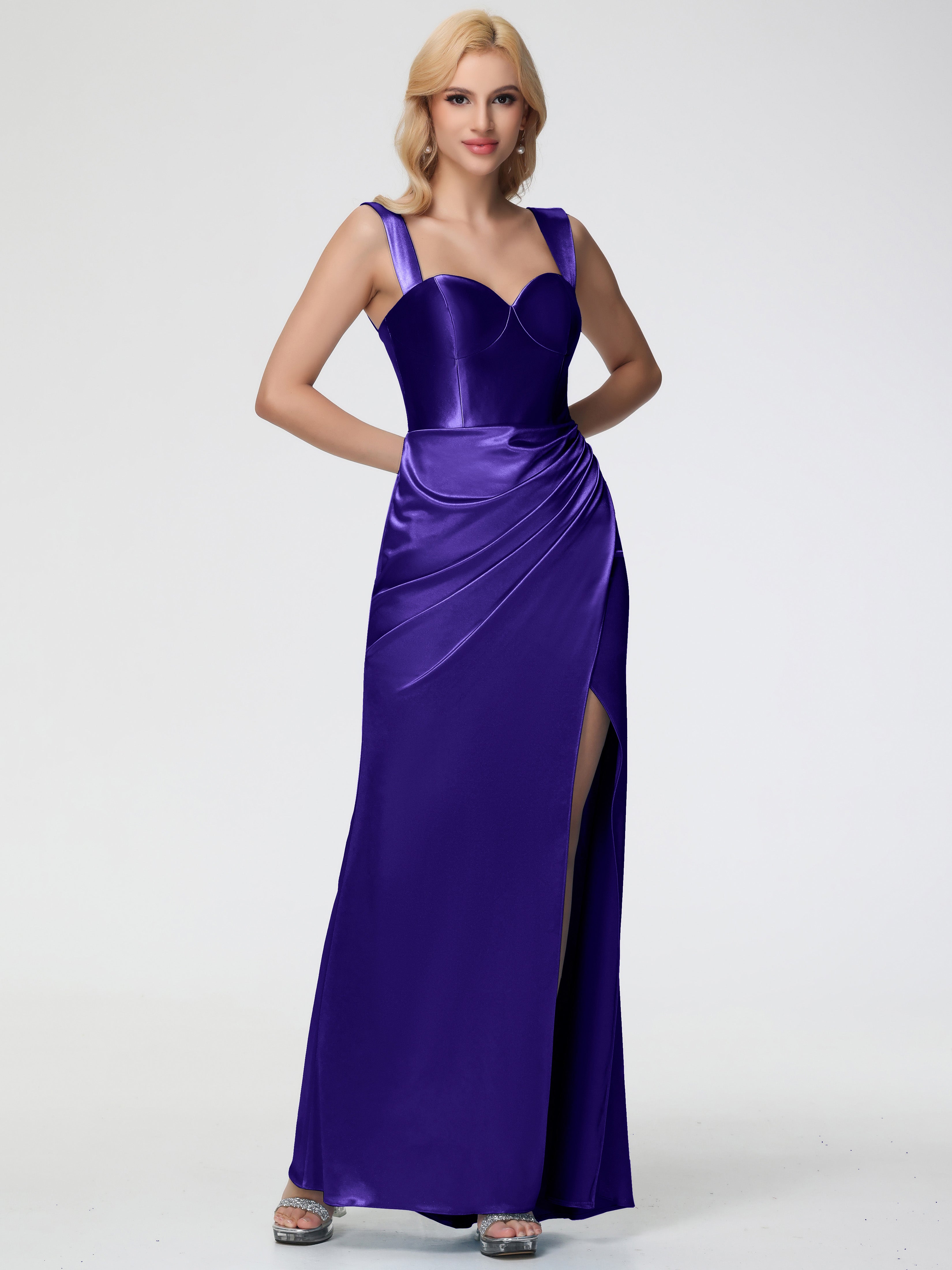 Bridesmaid Dresses Regency Purple Trumpet/Mermaid Convertible Straps L Bridesmaid Dresses Regency Purple Trumpet/Mermaid Convertible Straps L