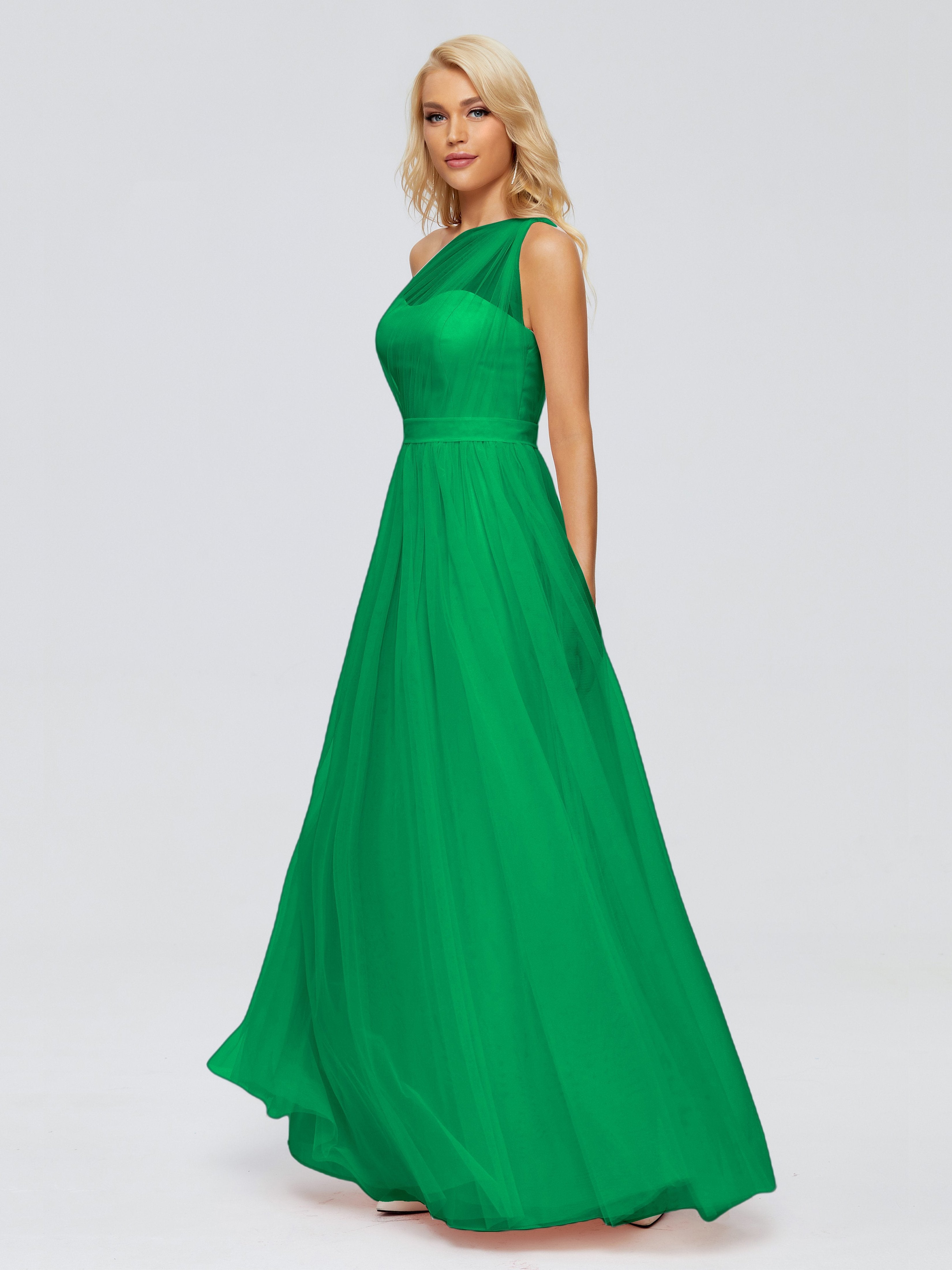 Elegant Emerald Green Bridesmaid Dresses Ribbon Chiffon Bridesmaid Dre Elegant Emerald Green Bridesmaid Dresses Ribbon Chiffon Bridesmaid Dre