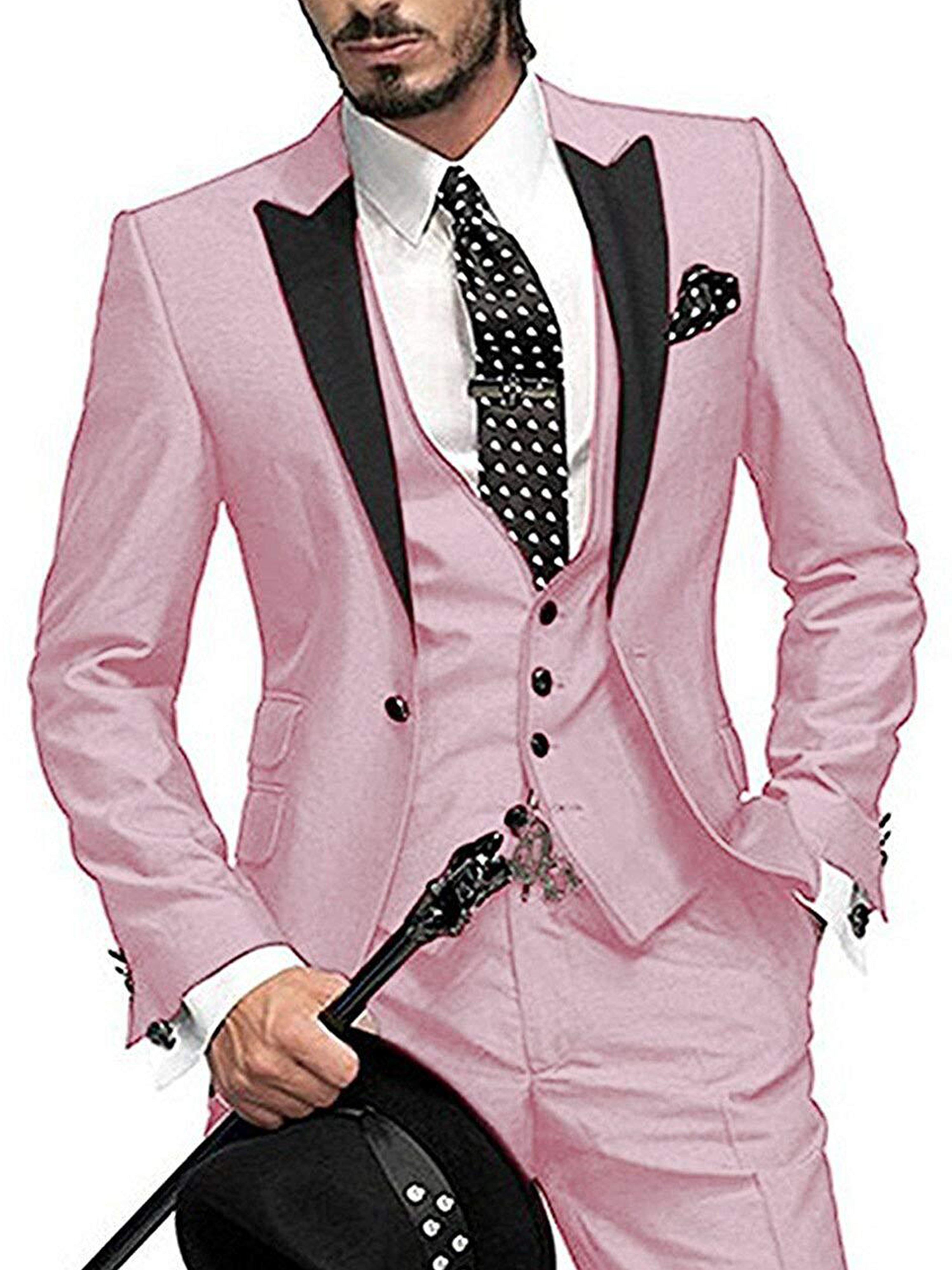 Pieces Men's Suits Groom Best Man Wedding Suit Set