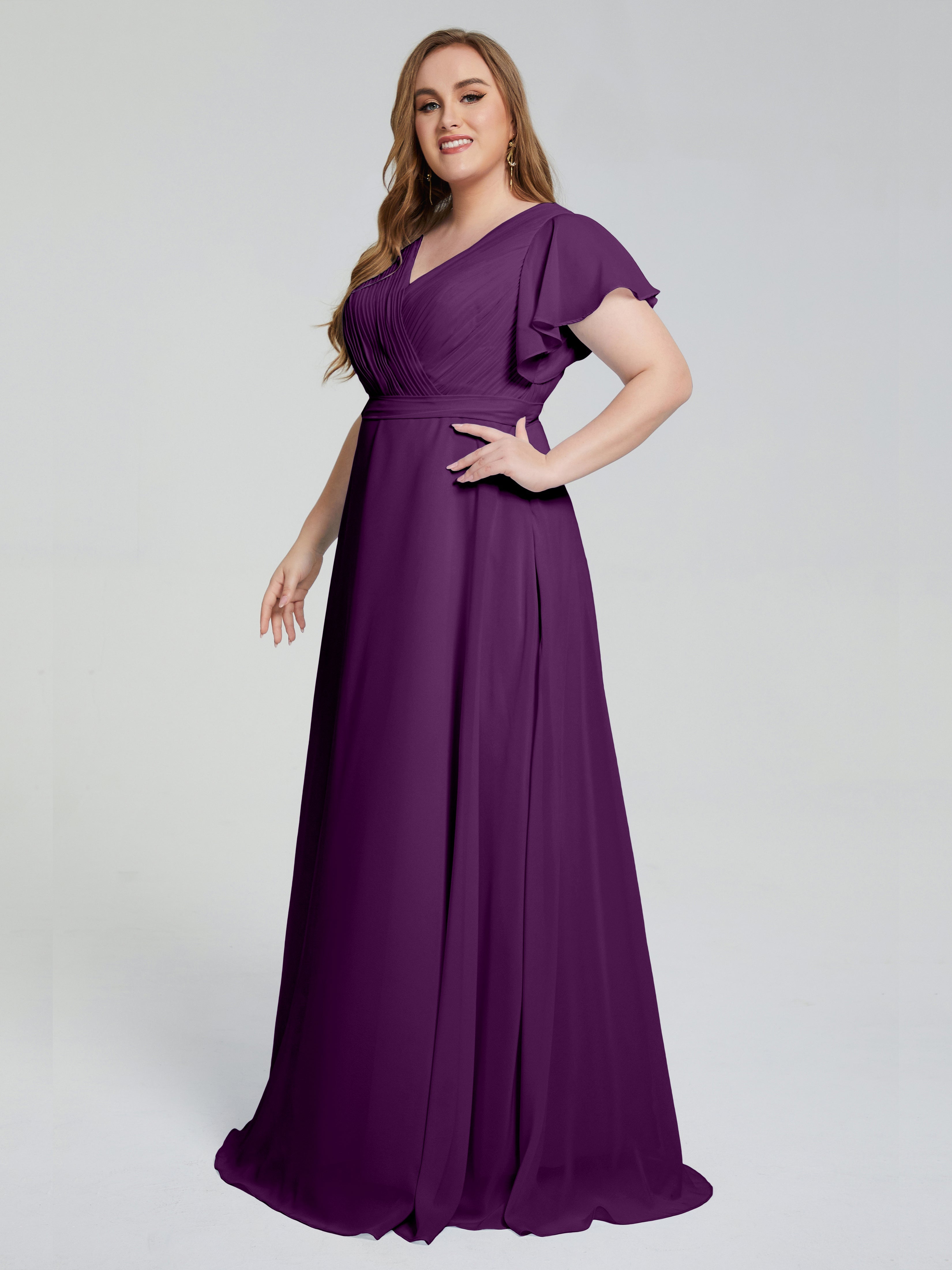Grape Bridesmaid Dresses Long Bridesmaid Dresses With Short Sleeves Br Grape Bridesmaid Dresses Long Bridesmaid Dresses With Short Sleeves Br