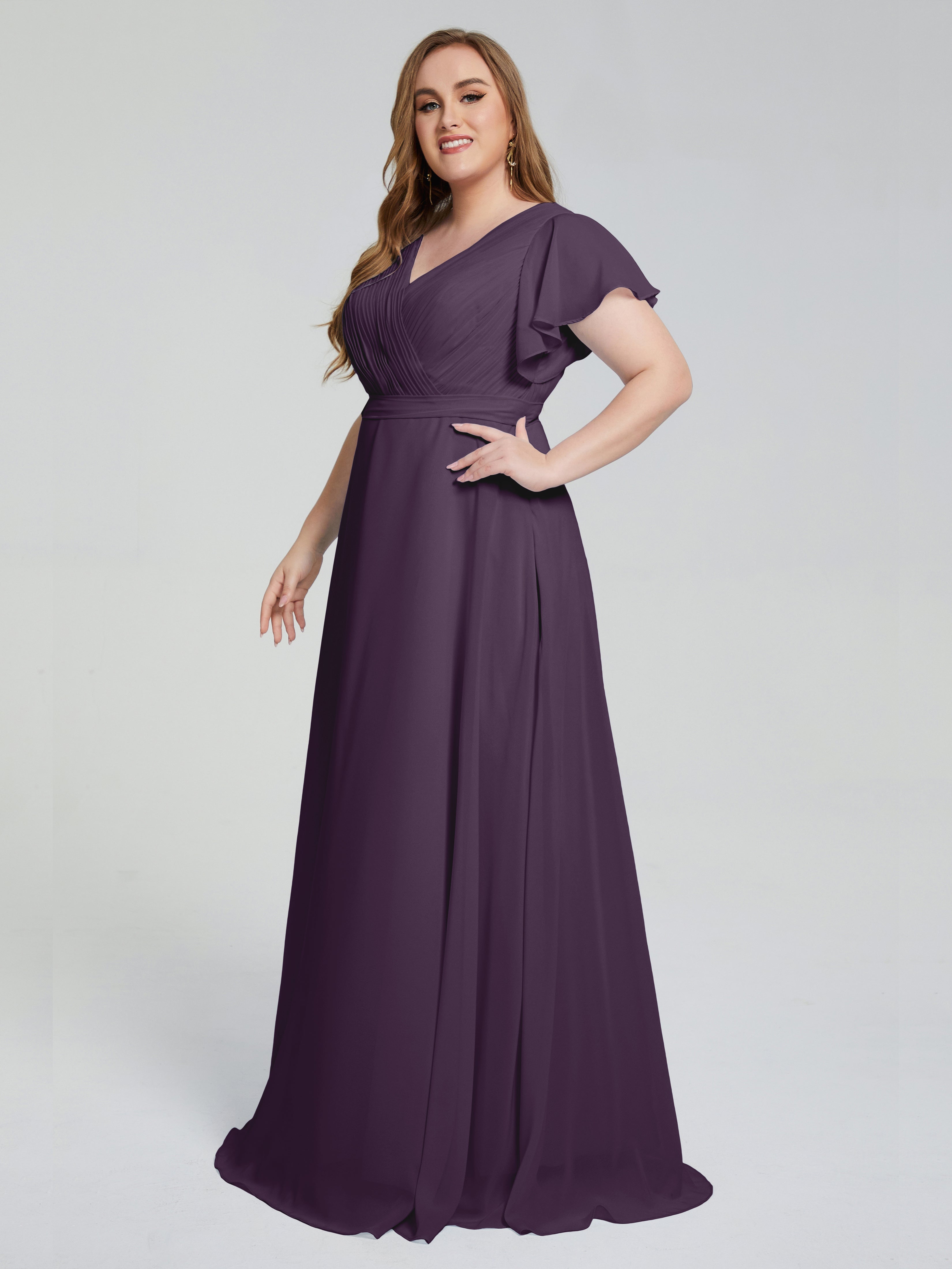 Plum Bridesmaid Dresses Long Bridesmaid Dresses With Short Sleeves Bri Plum Bridesmaid Dresses Long Bridesmaid Dresses With Short Sleeves Bri