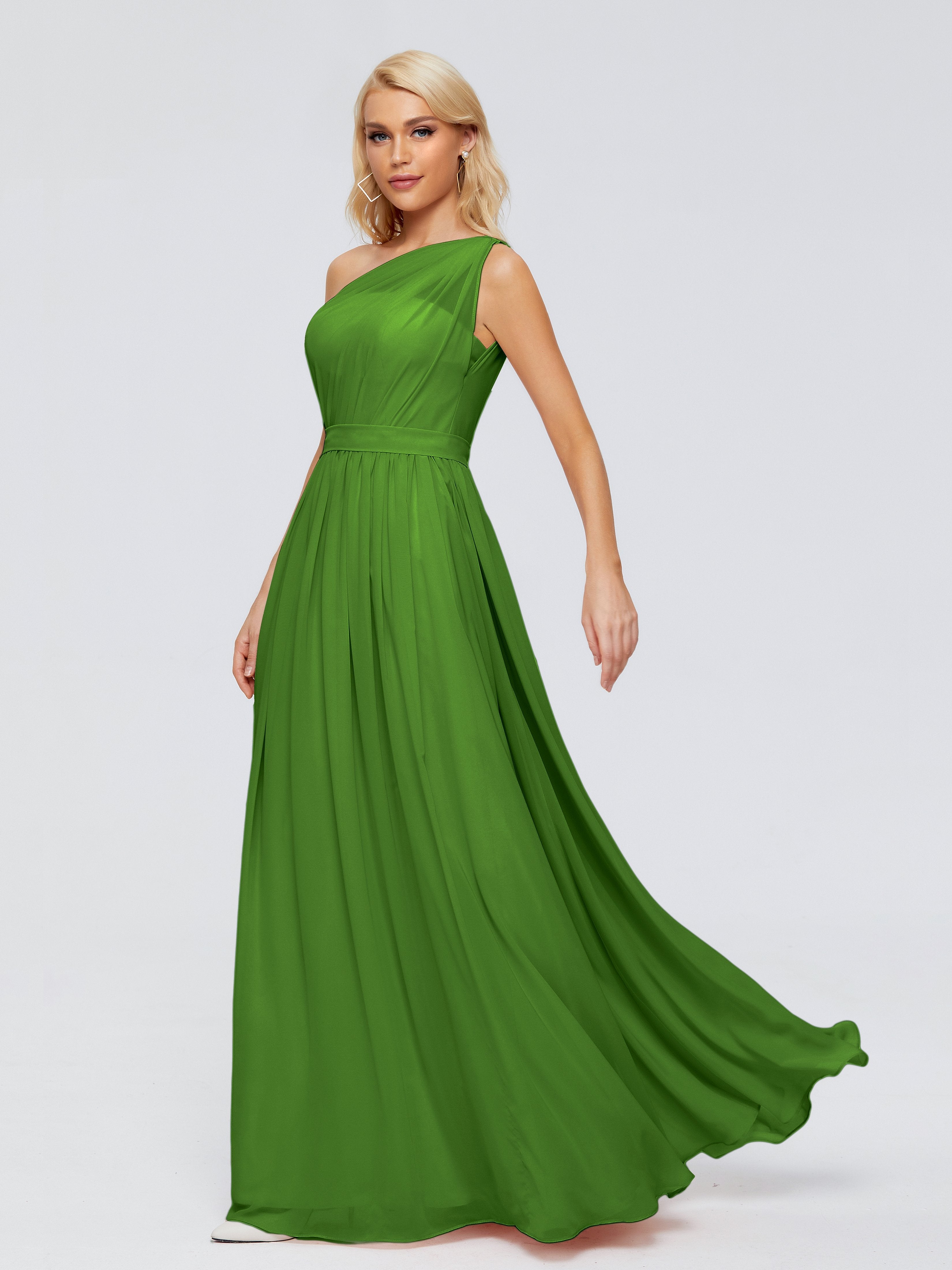Dark Moss Green Bridesmaid Dresses Ribbon Chiffon Bridesmaid Dresses B Dark Moss Green Bridesmaid Dresses Ribbon Chiffon Bridesmaid Dresses B