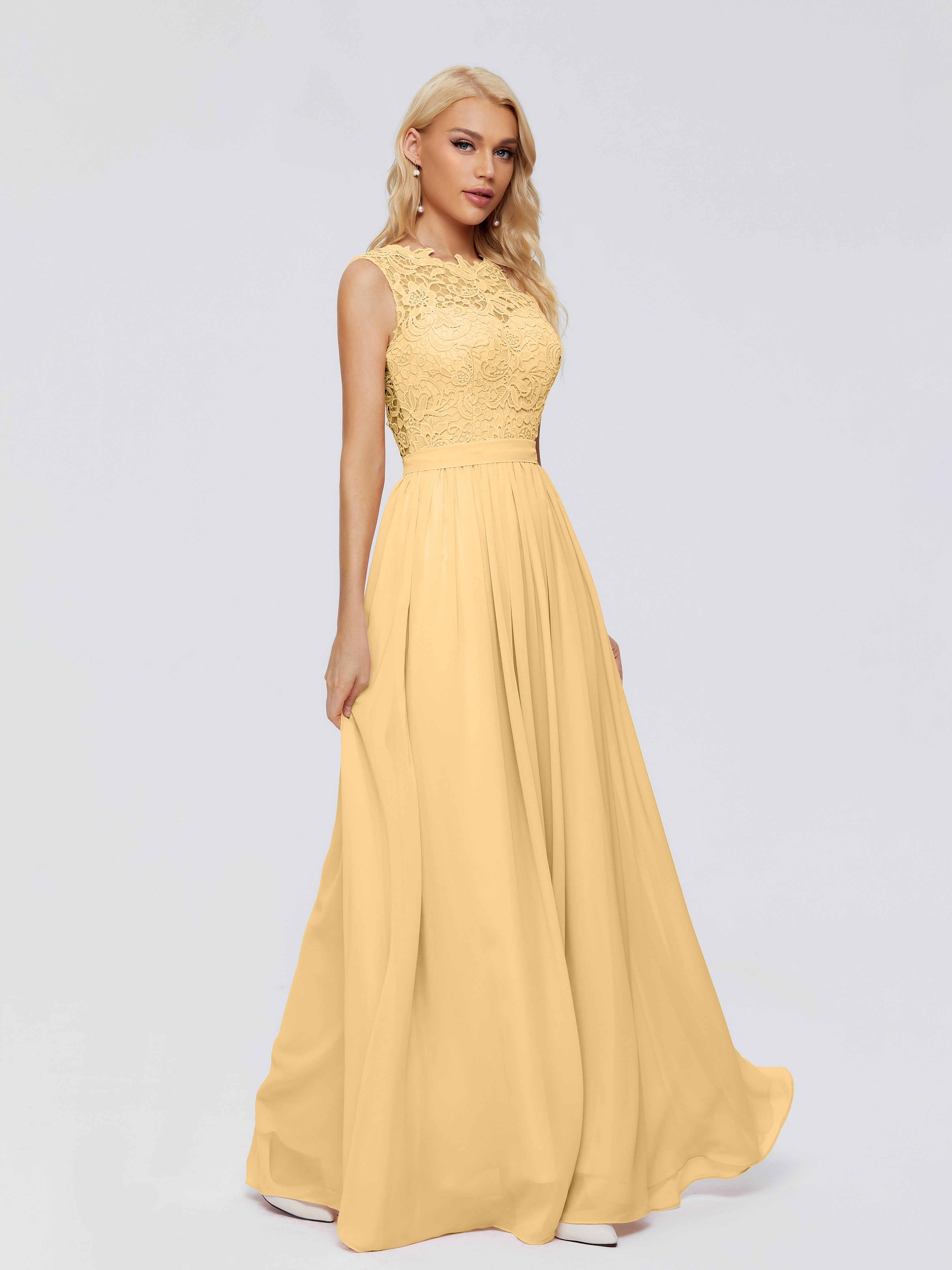 Gold Bridesmaids Dresses Melody Elegant Bateau Chiffon Bridesmaid Dres Gold Bridesmaids Dresses Melody Elegant Bateau Chiffon Bridesmaid Dres