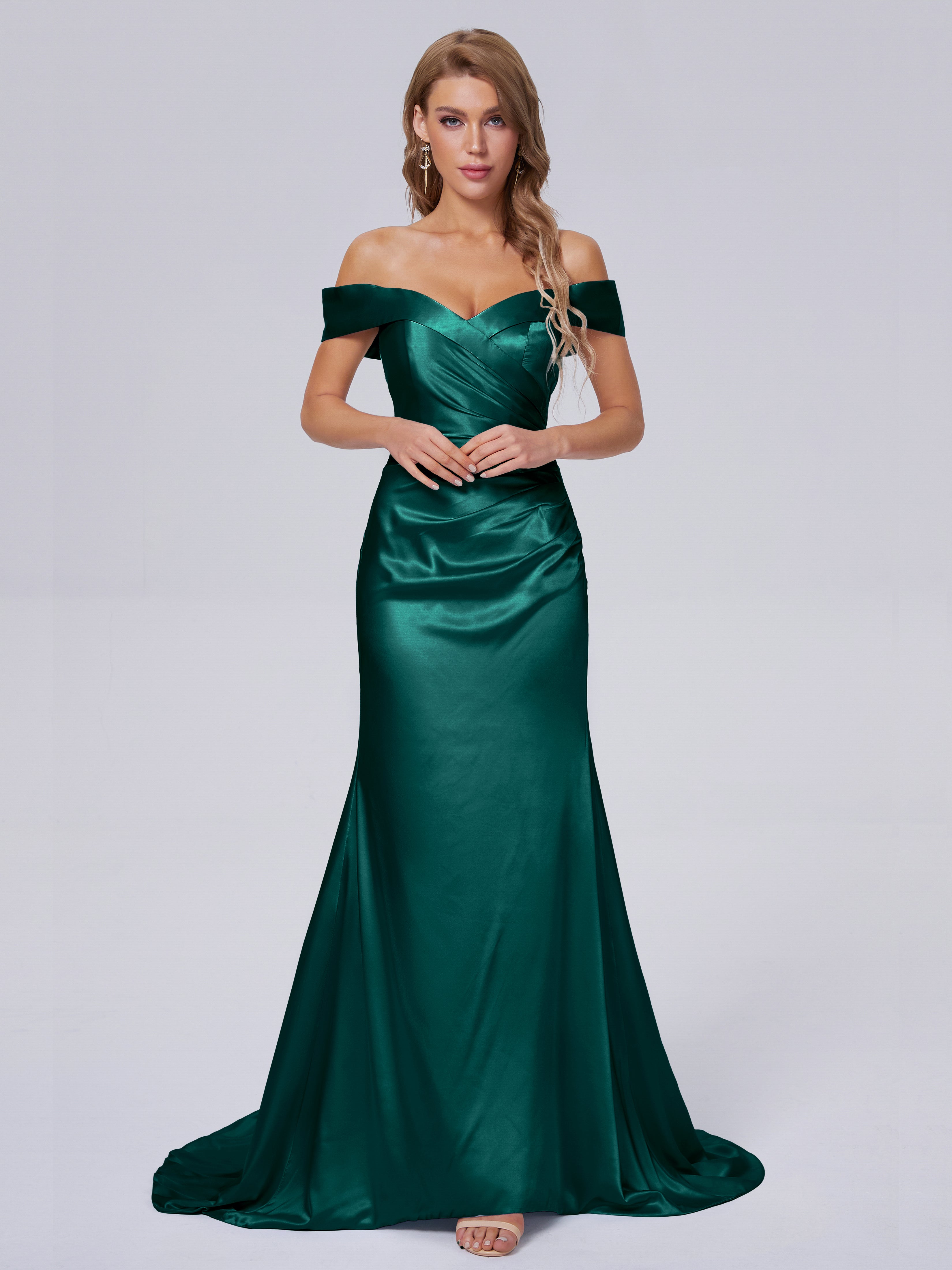 Dark Green Bridesmaid Dresses Ireland Hourglass Soft Satin Bridesmaid Dark Green Bridesmaid Dresses Ireland Hourglass Soft Satin Bridesmaid