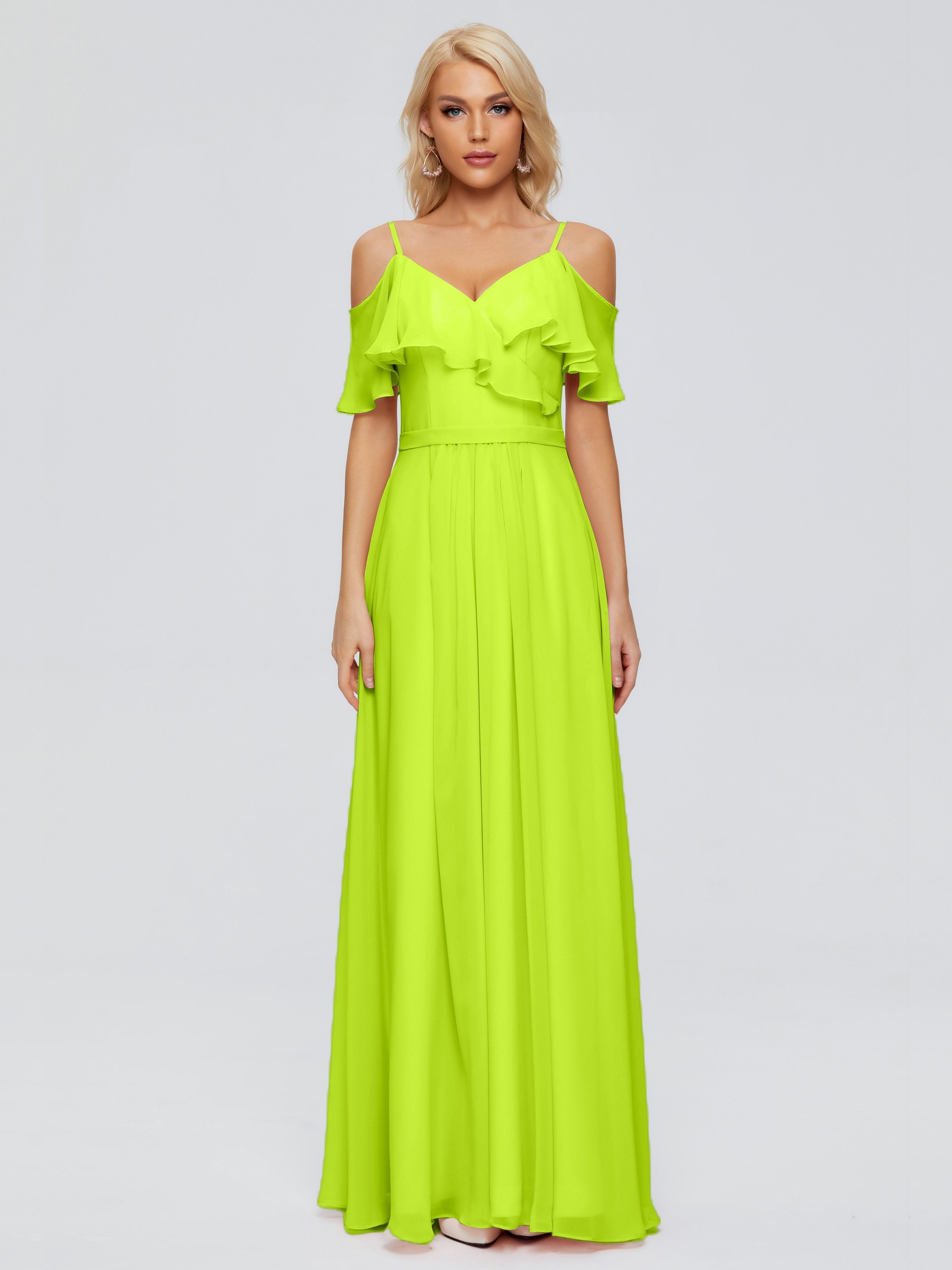 Light Lime Green Bridesmaid Dresses Katherine Girls Spaghetti Straps R Light Lime Green Bridesmaid Dresses Katherine Girls Spaghetti Straps R