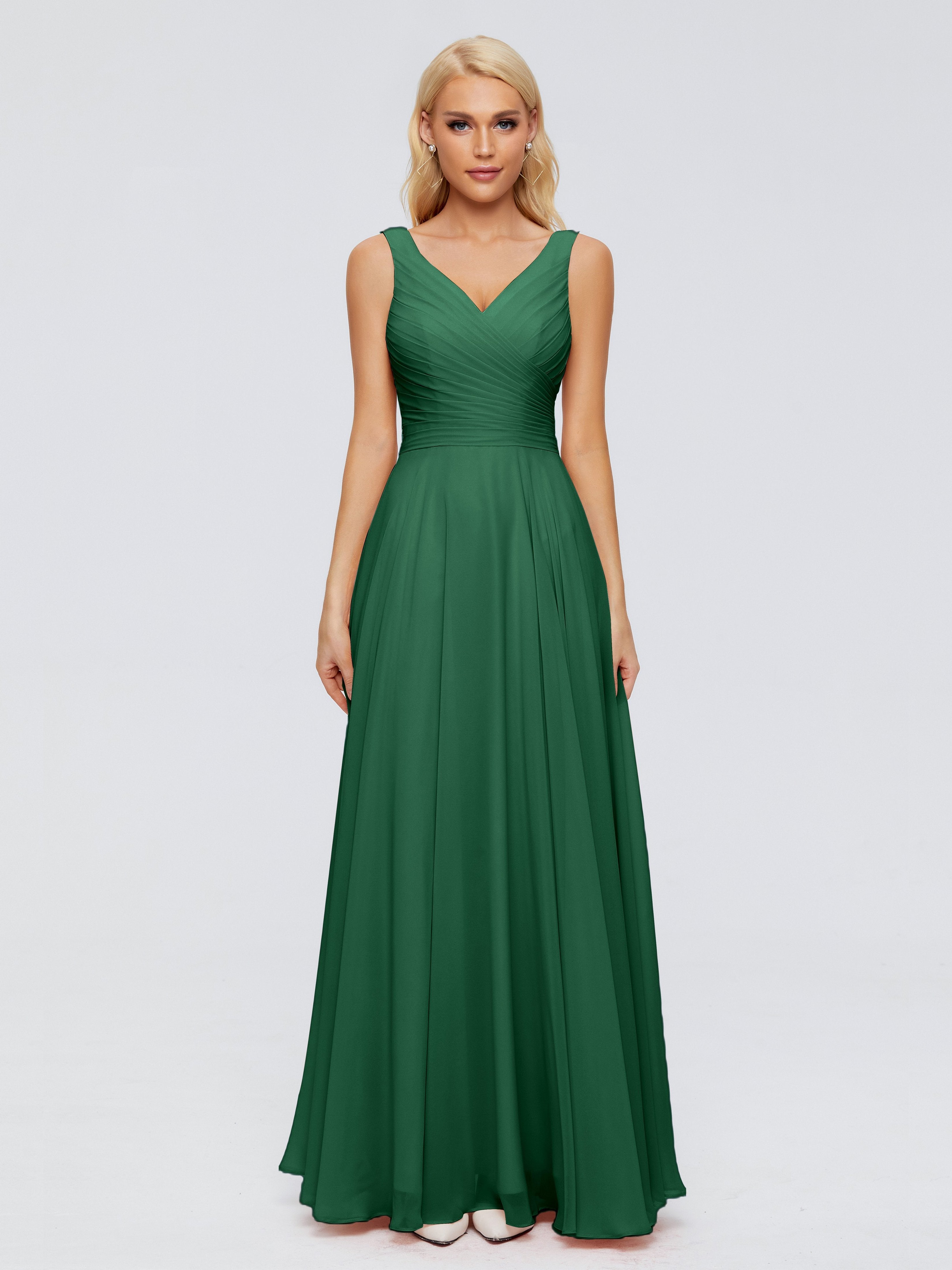Dark Green Bridesmaids Dress Ryleigh Flowy Chiffon Bridesmaid Dresses Dark Green Bridesmaids Dress Ryleigh Flowy Chiffon Bridesmaid Dresses