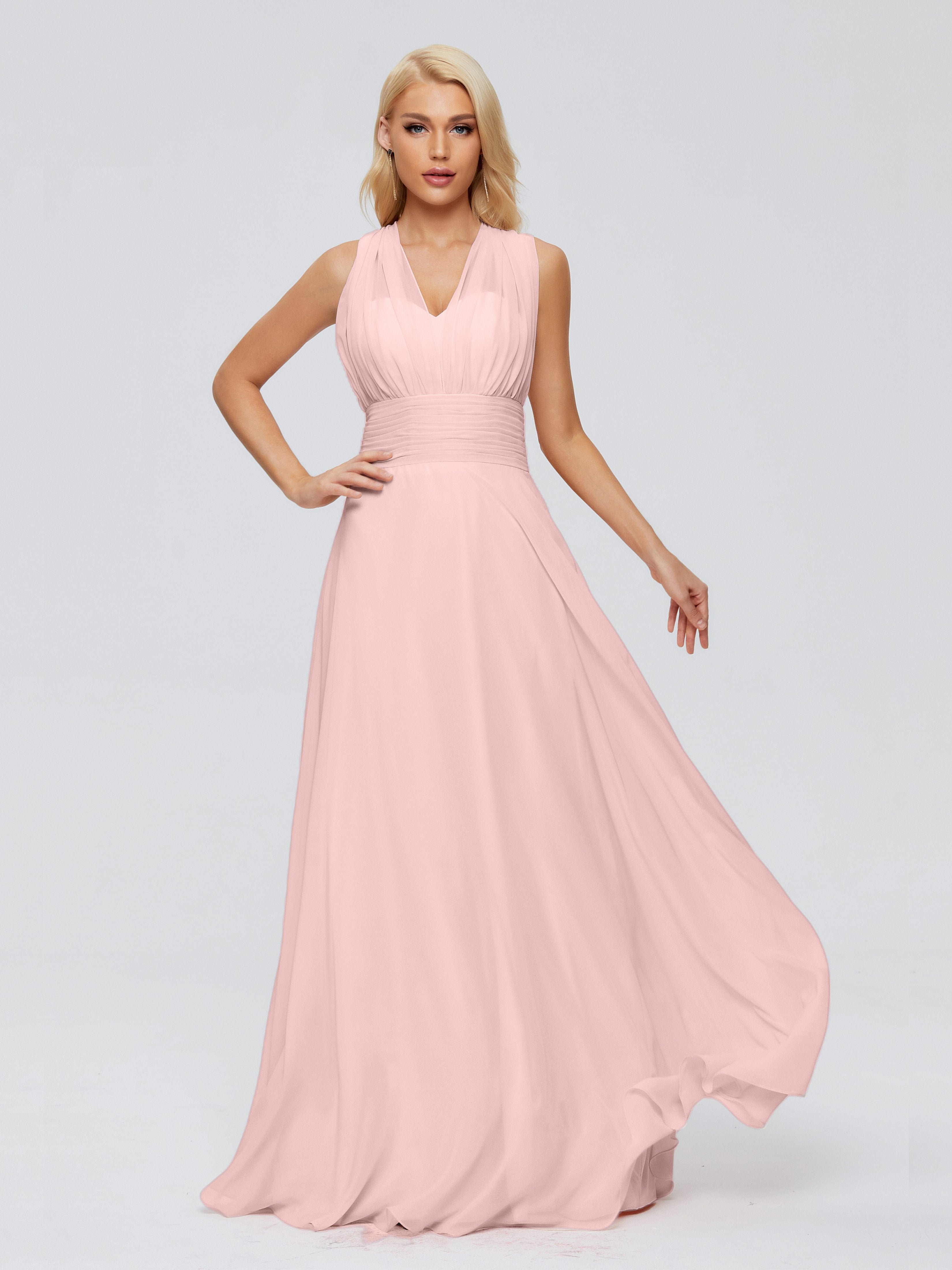 Dusty Rose Bridesmaid Rose Pink Multiway Dress Multiway Bridesmaid