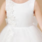 High Low Tulle Flower Girl Dress with Bow-Knot