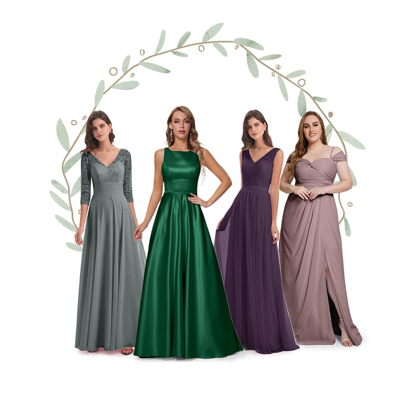 Winter Wedding Tips - The Perfect Fabric For Bridesmaid Dresses
