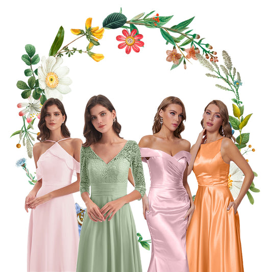 Spring Wedding Tips - The Perfect Fabric For Bridesmaid Dresses