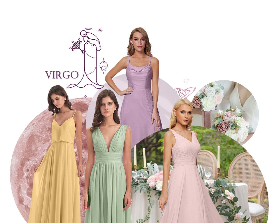 Be in Vogue: 10 Picture-Perfect Dreamy Bridesmaid Dresses for Virgos