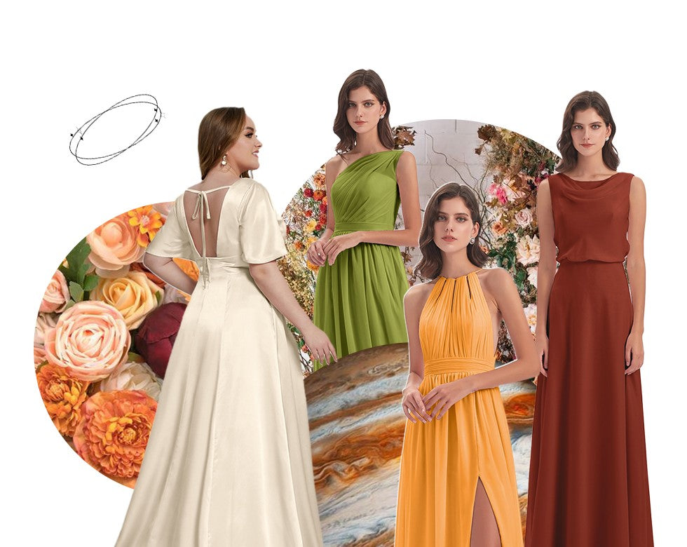 Strategically Glamorous: Look for These 5 Perfect Bridesmaid Dresses for Capricorns!