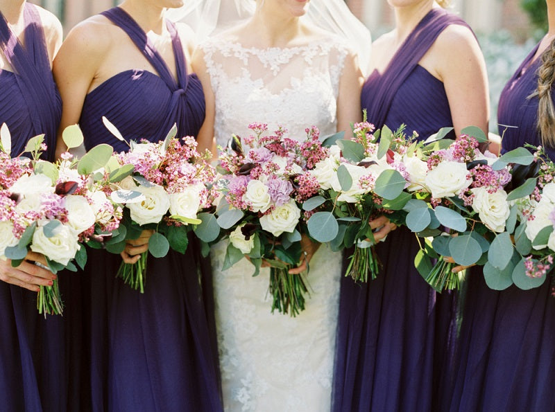 8 Lovely Choices in Halter Bridesmaid Dress Styles