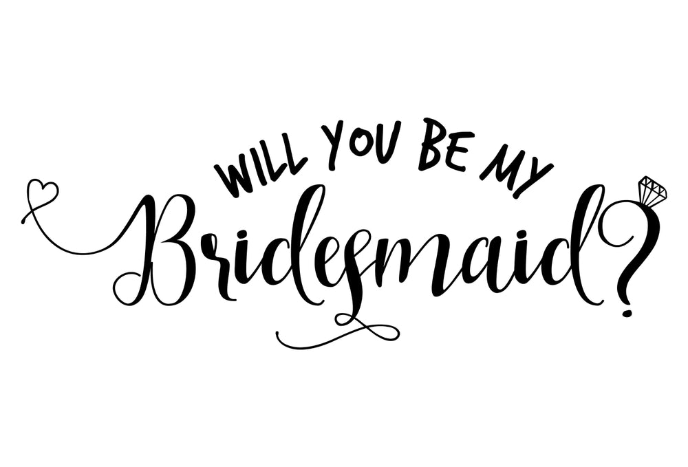 All About Bridesmaids: How To Ask A Person To Be Your Bridesmaid