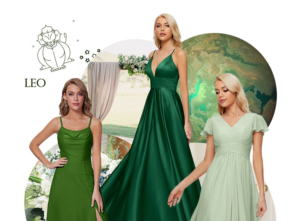 Confidently Beautiful: The Best Bridesmaid Dresses for Leo