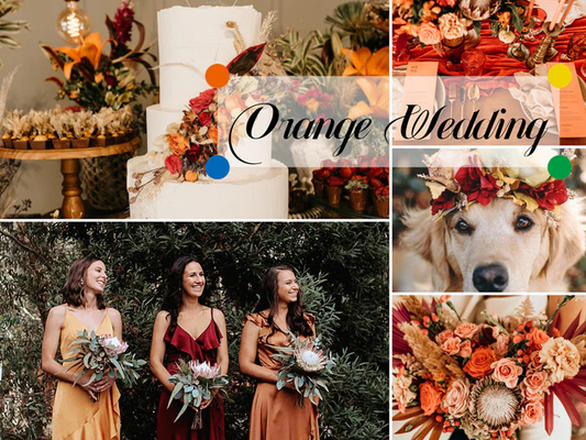 Brilliant and Vibrant: Fun and Pleasing Ideas For an Orange-themed Wedding