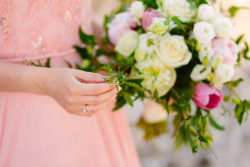 8 Stunning Rose Gold Sequin Bridesmaid Dresses In Every Style