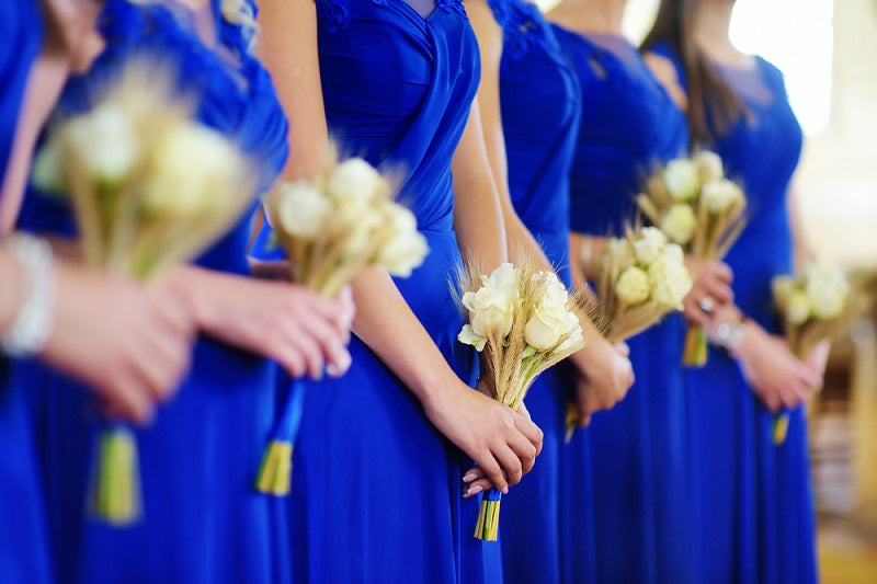 8 Regal and Elegant Options in Royal Blue Bridesmaid Dresses