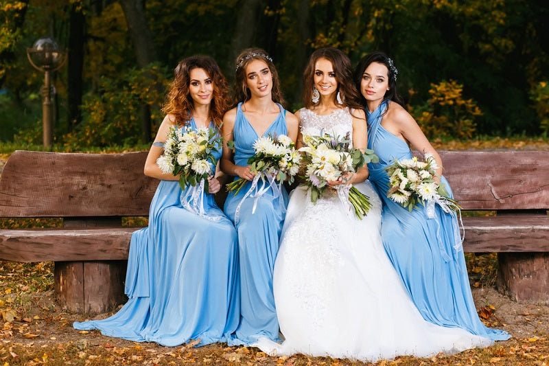 8 Stylish and Memorable Sleeveless Bridesmaid Dress Styles