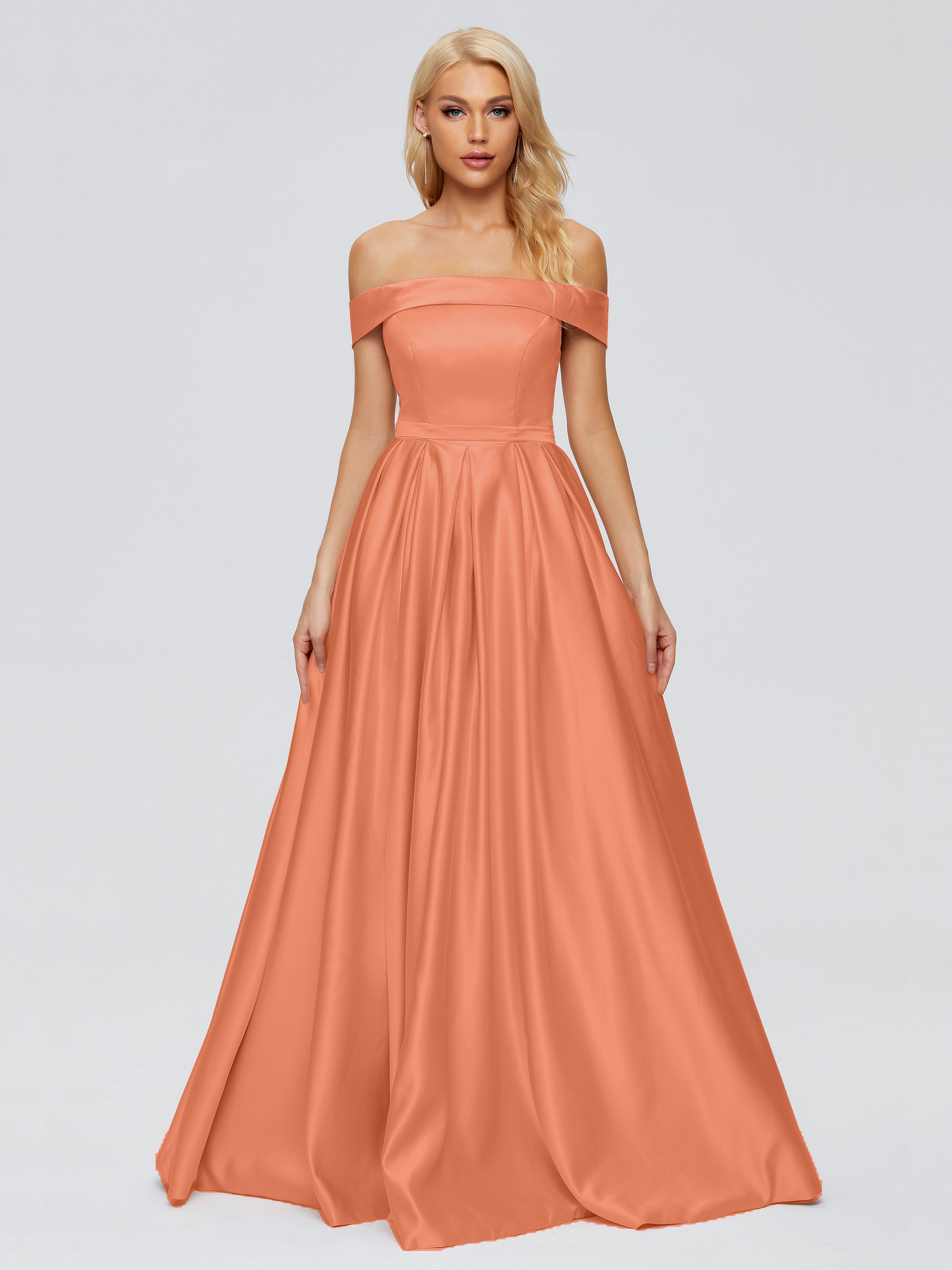 Papaya Bridesmaid Dresses