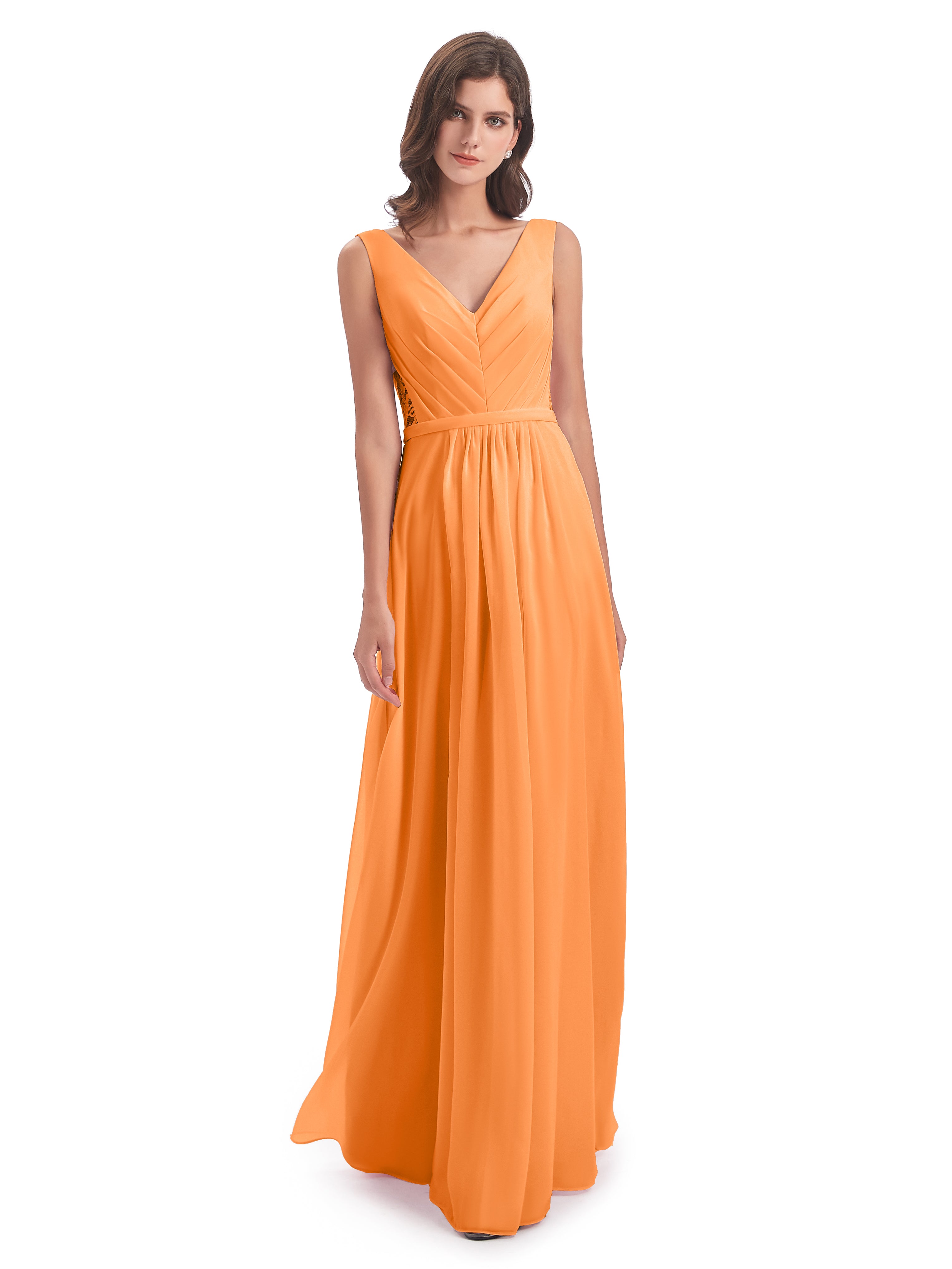 Orange Bridesmaid Dresses