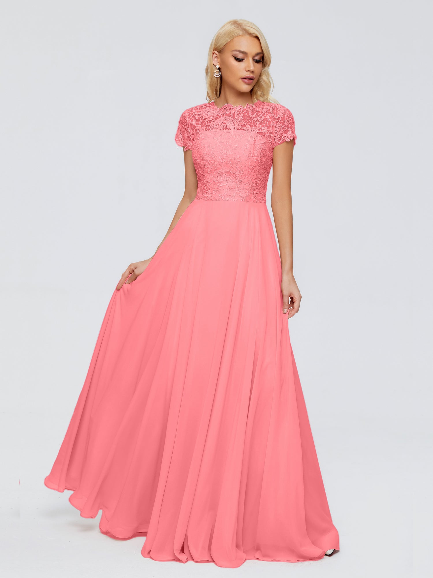 Watermelon Bridesmaid Dresses