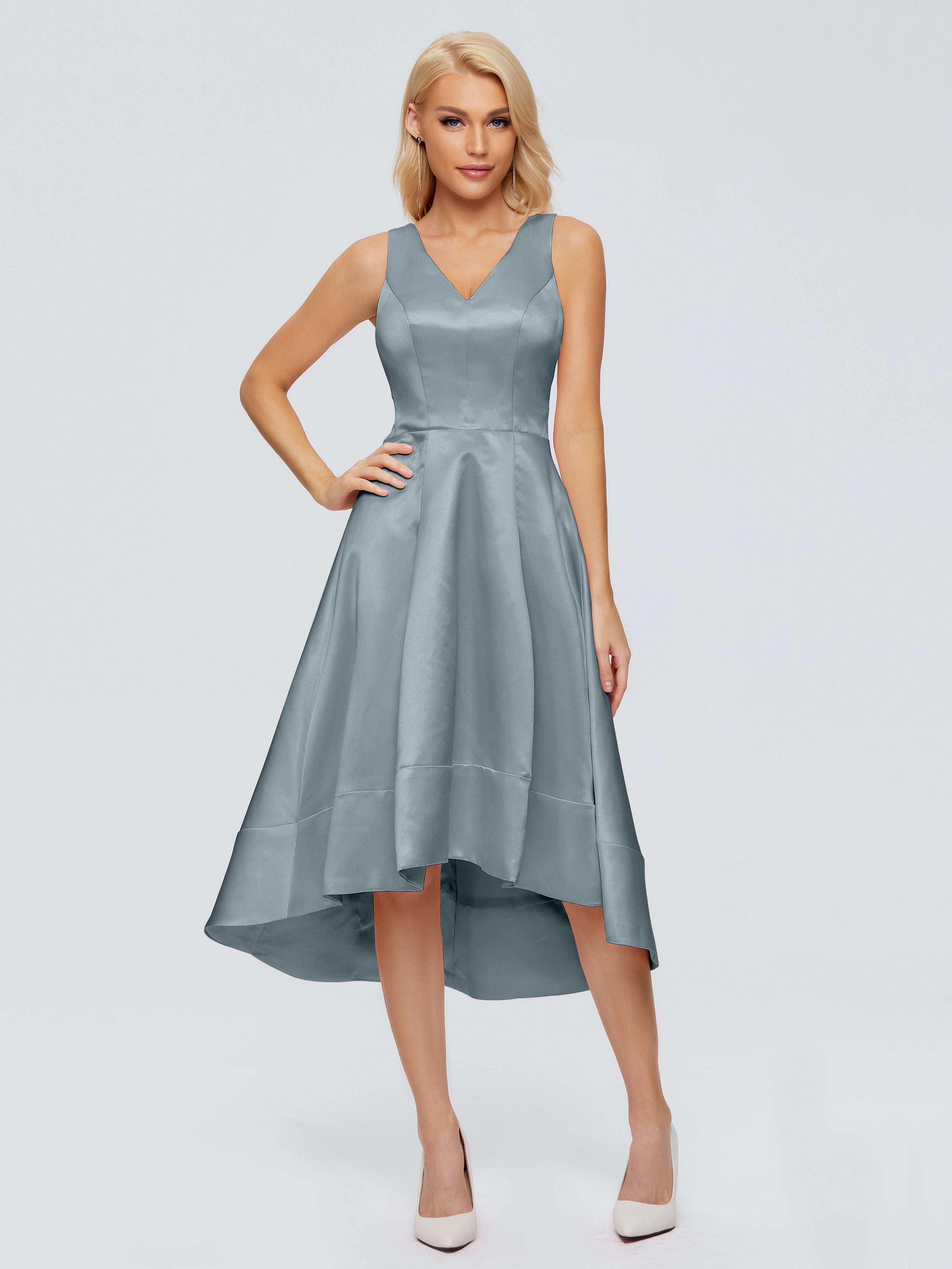 Satin Bridesmaid Dresses