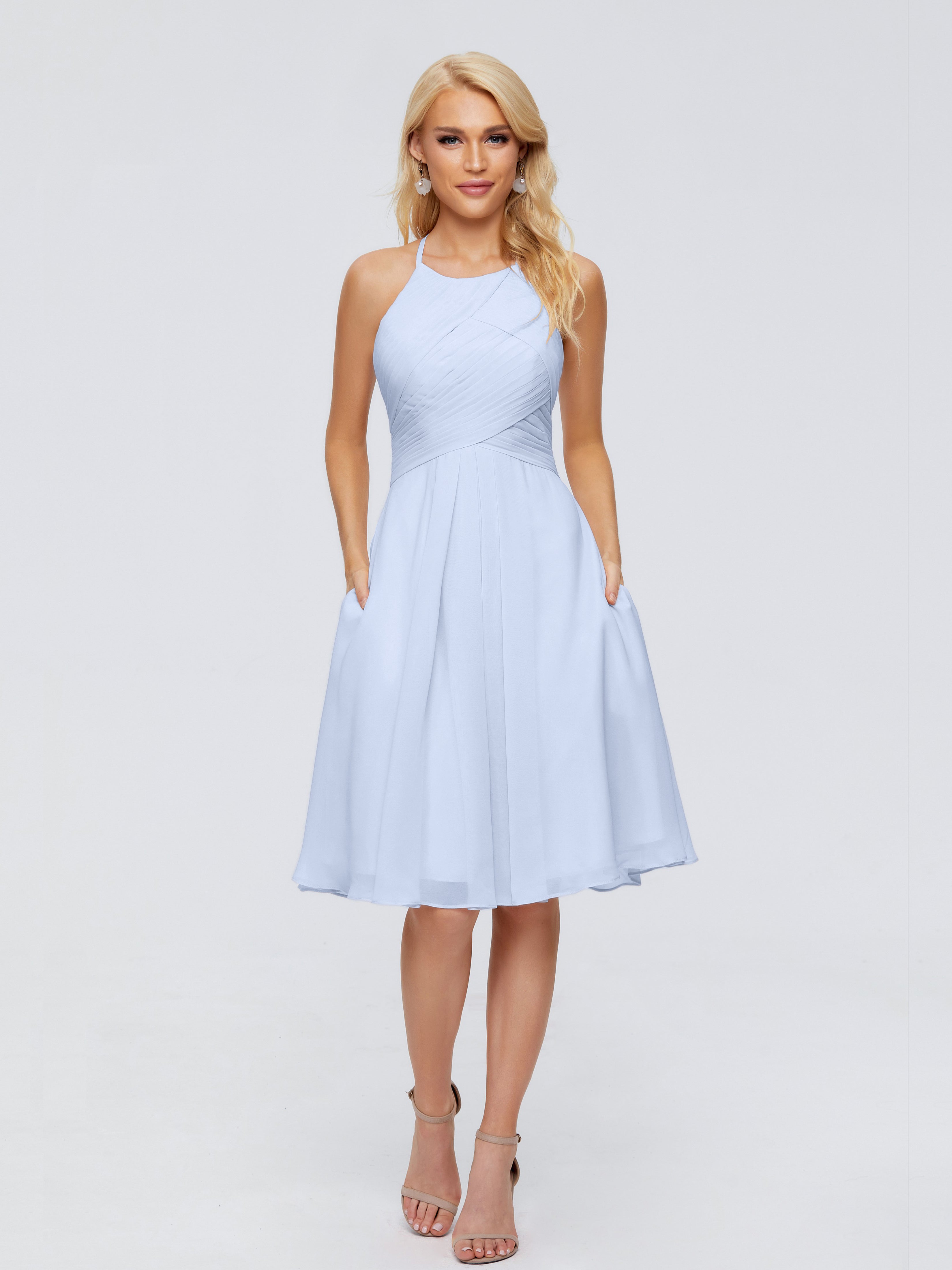2022 Summer Knee-length Bridesmaid Dresses (66 colours) | Cicinia.co.uk 2022 Summer Knee-length Bridesmaid Dresses (66 colours) | Cicinia.co.uk