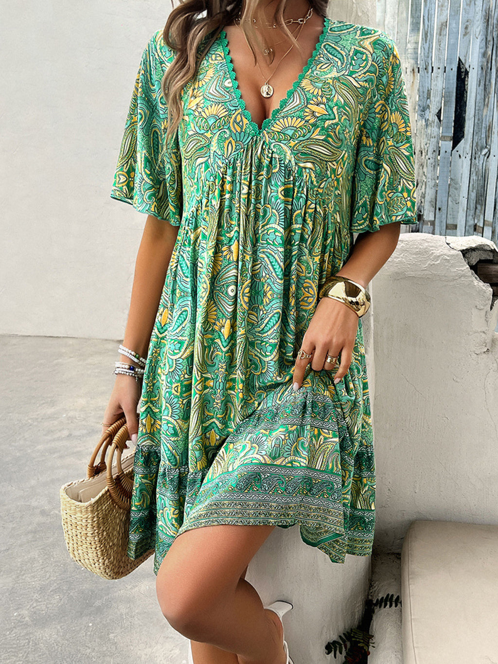 princess polly baby blue dress Boho Wedding Guest Dresses: Bohemian Gowns main image 1