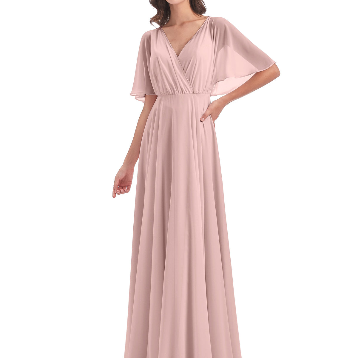 dusty rose dress casual Wedtrend Women Formal A-Line Tea-Length Mother of the Bride Dress With Sequins, Dusty Rose / US8 A Travel Dusty Rose Midi Dress -