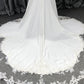 Mermaid Sheath Sweetheart Court Train Sleeveless Wedding Dresses With Lace