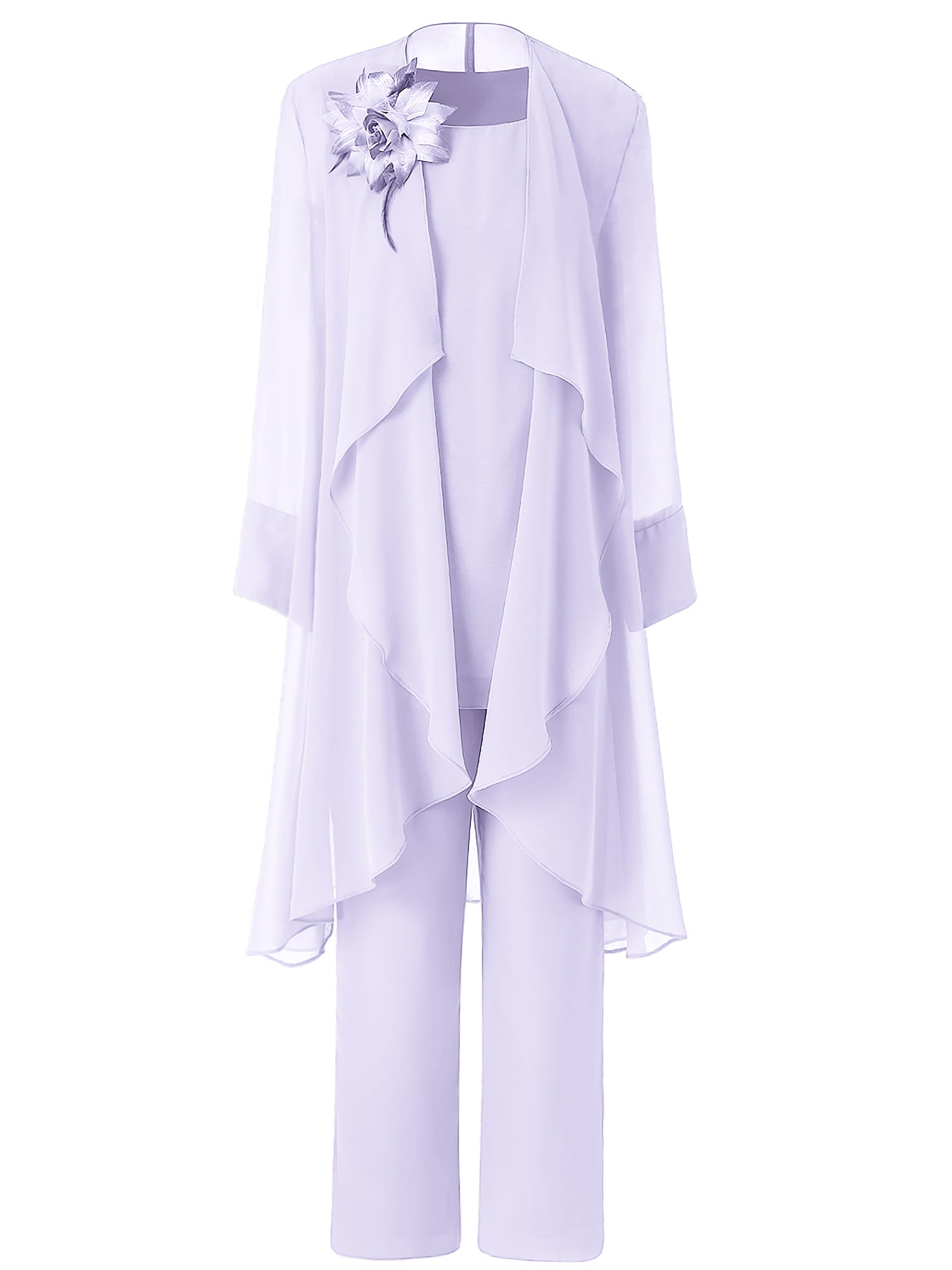 Cicinia Grape Mother Of The Bride Dress With Sleeves Long Chiffon Sequined Lace Ankle Length Elegant