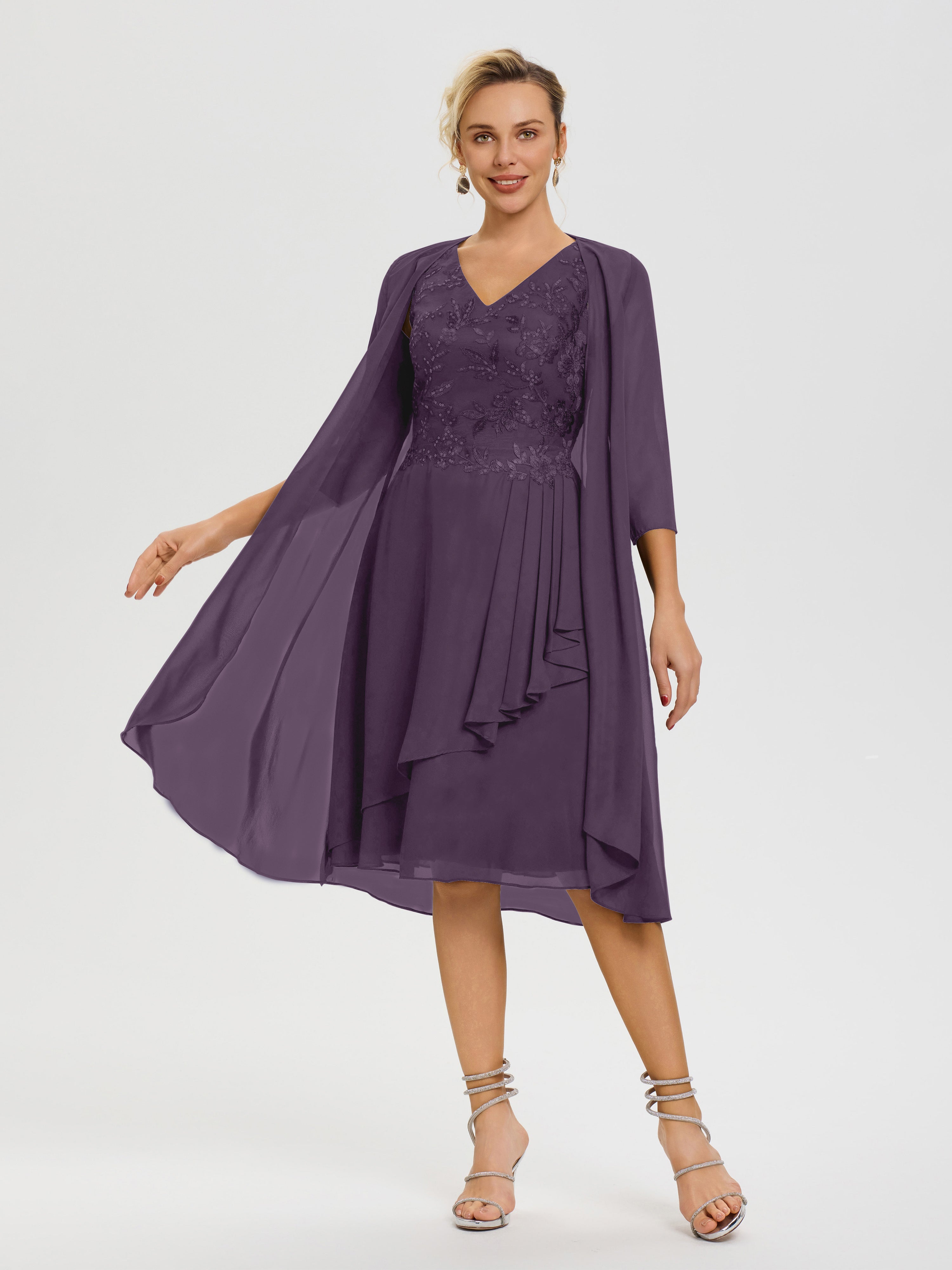 strapless open back dress Luxury Evening Gown Princess Purple XXXL / Violet / Lace